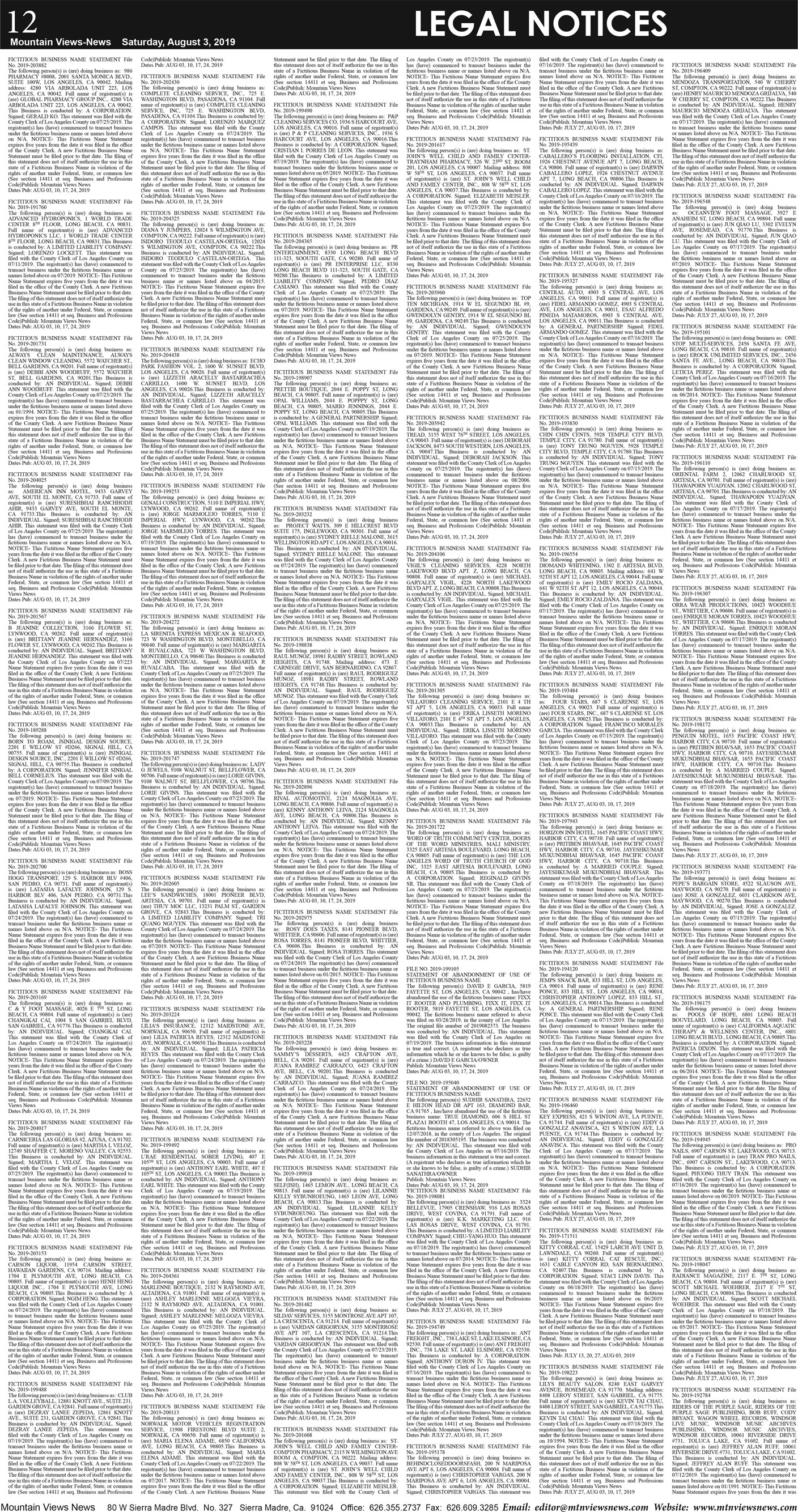 MVNews this week:  Page 12