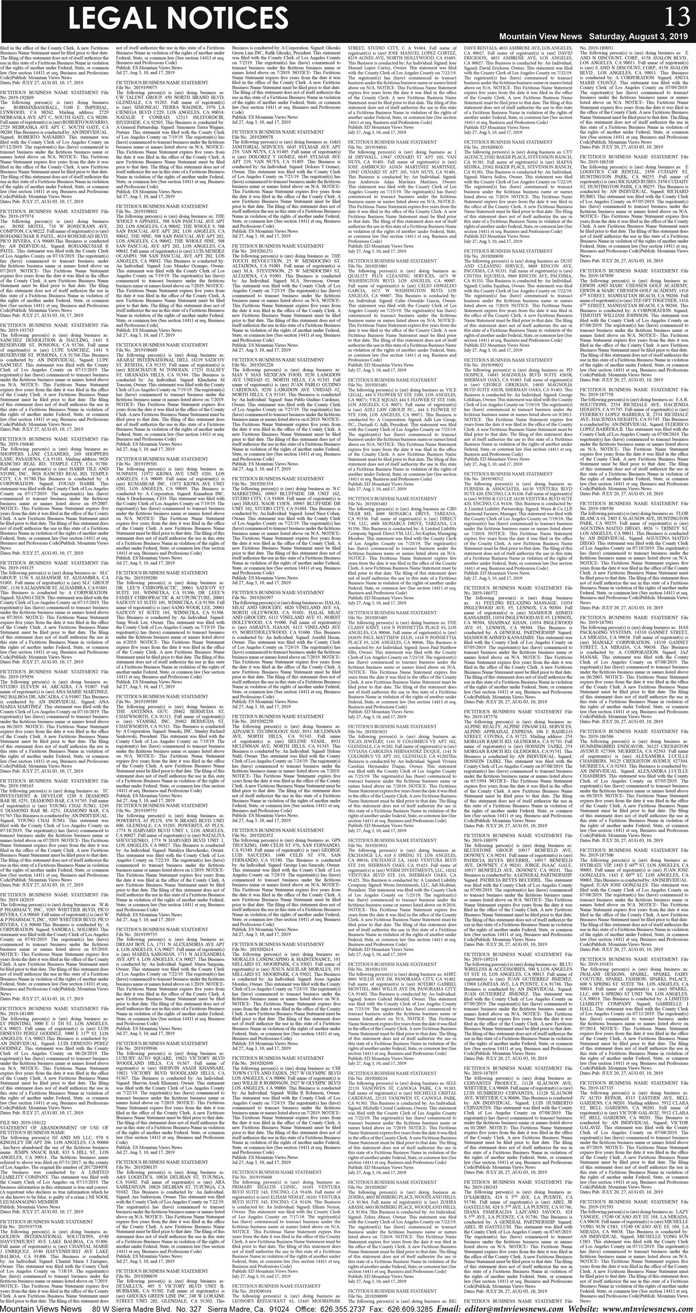 MVNews this week:  Page 13