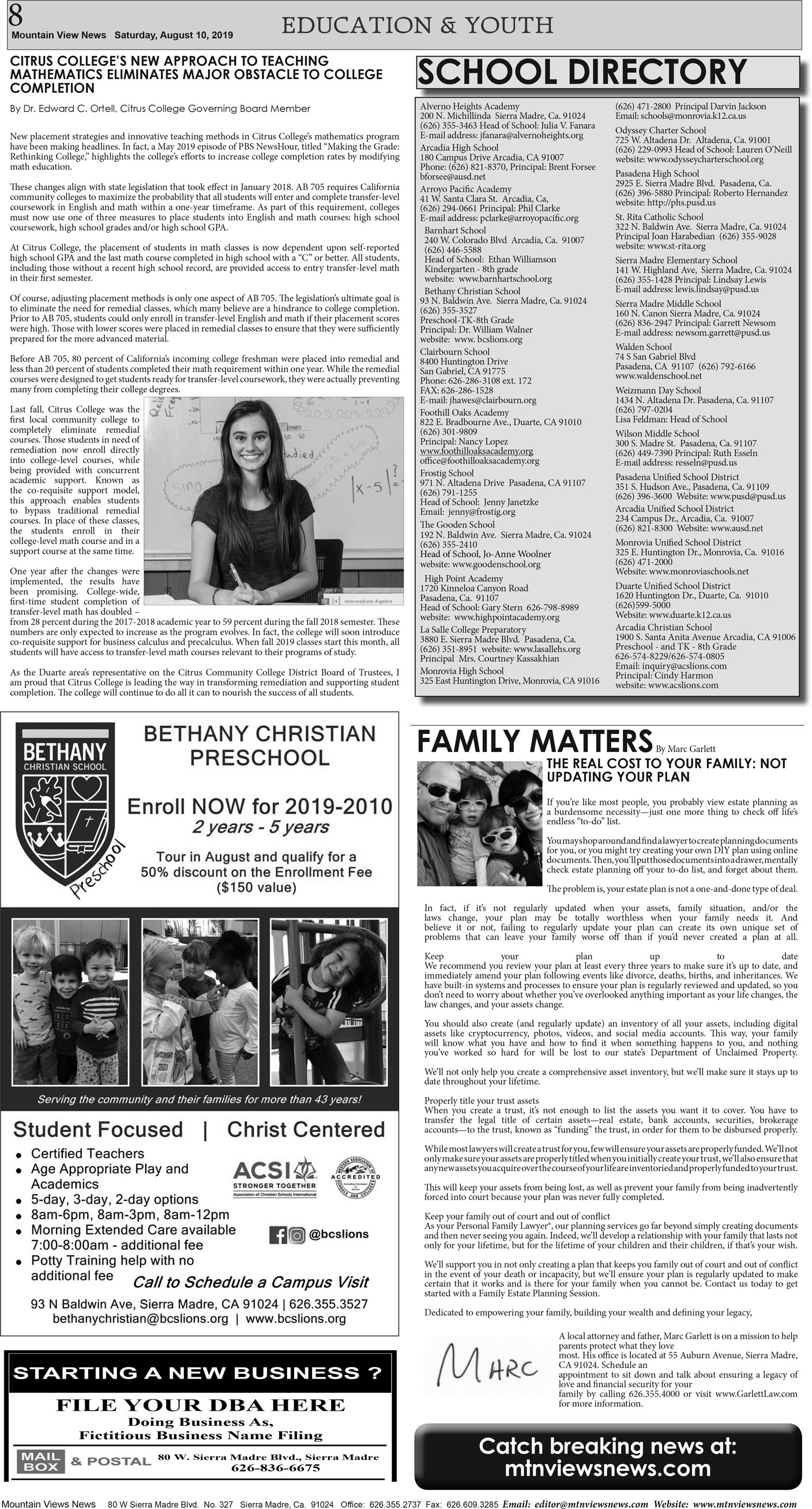 MVNews this week:  Page 8