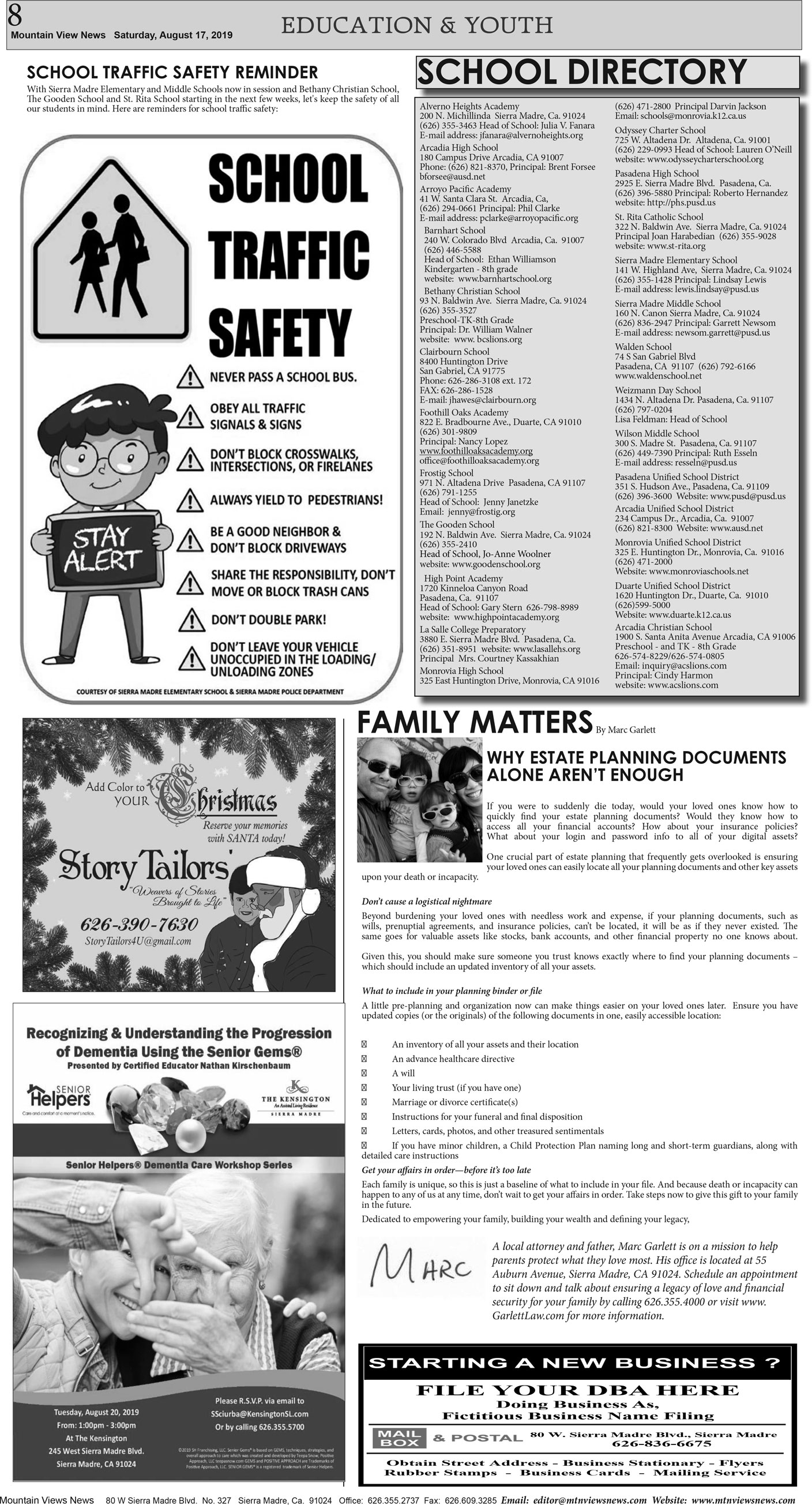 MVNews this week:  Page 8