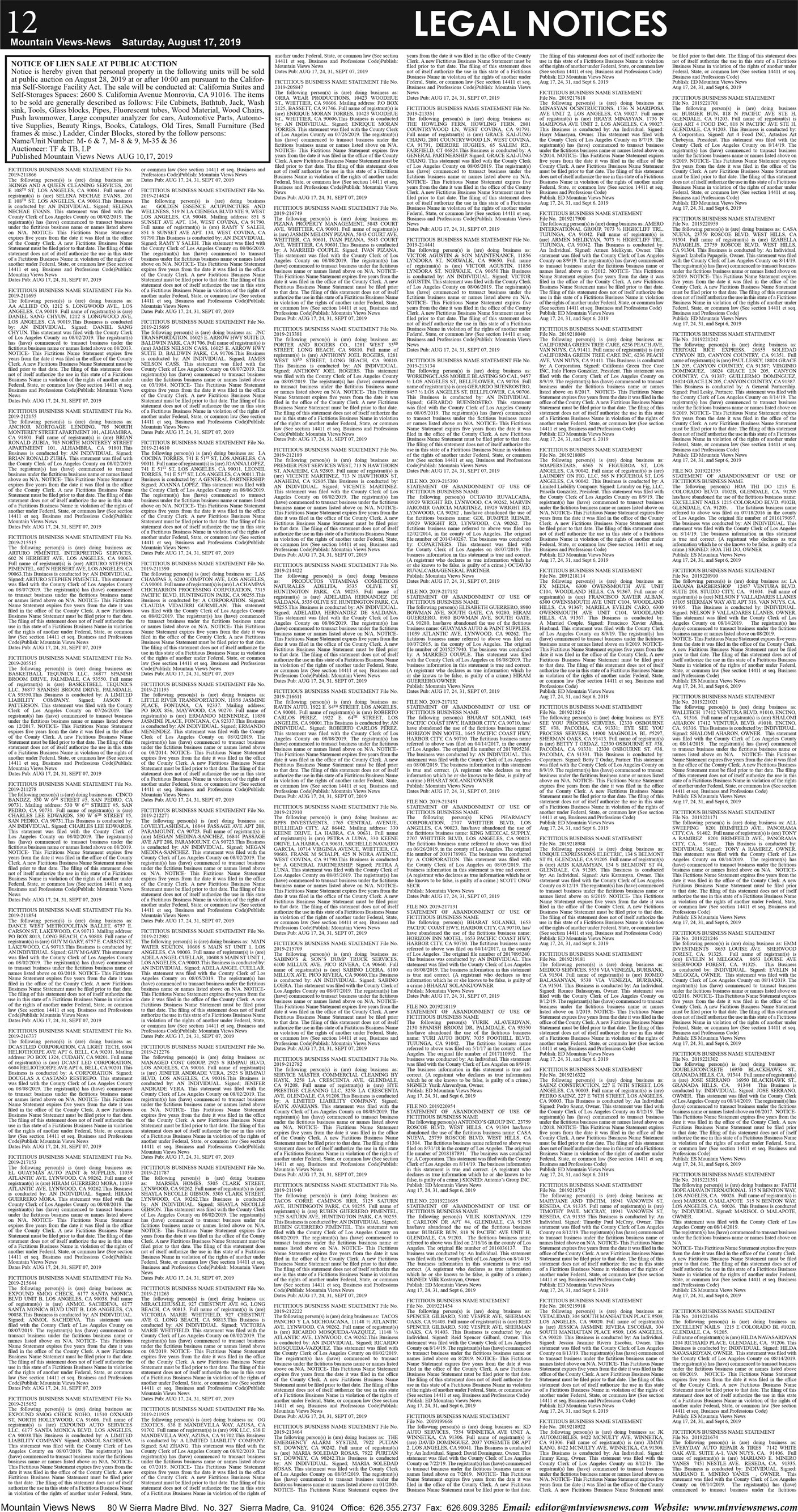 MVNews this week:  Page 12