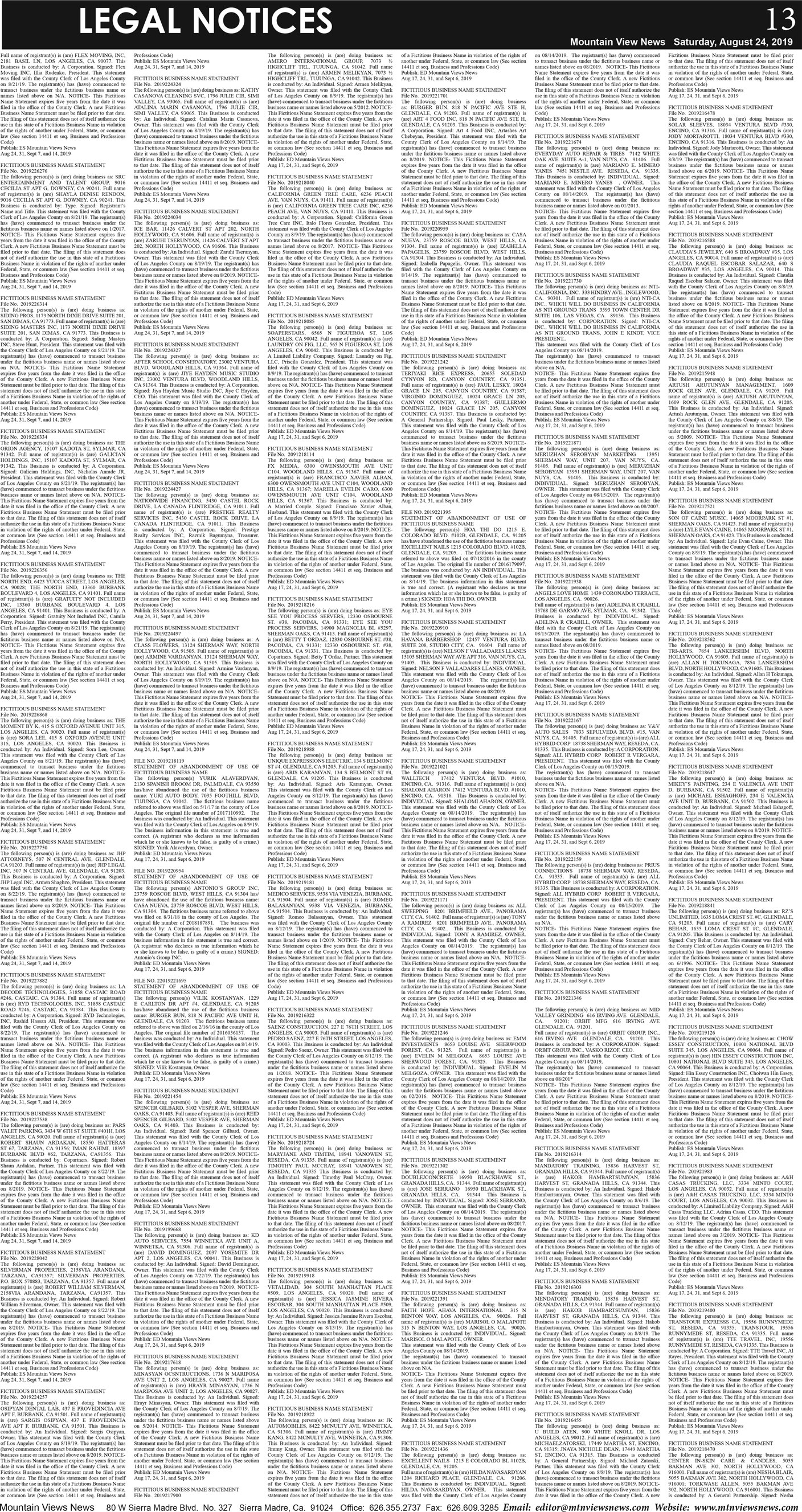 MVNews this week:  Page 13