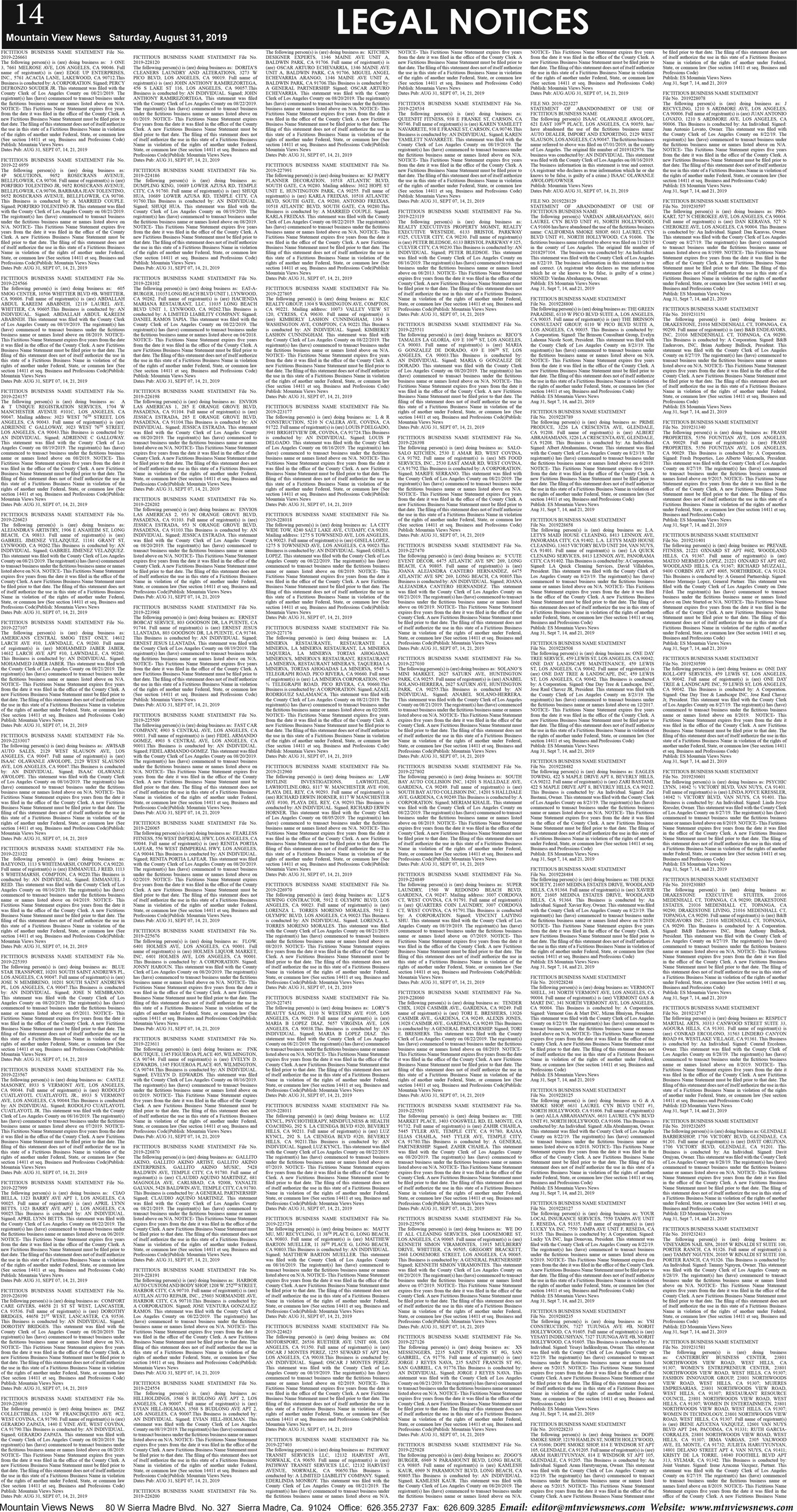 MVNews this week:  Page 14