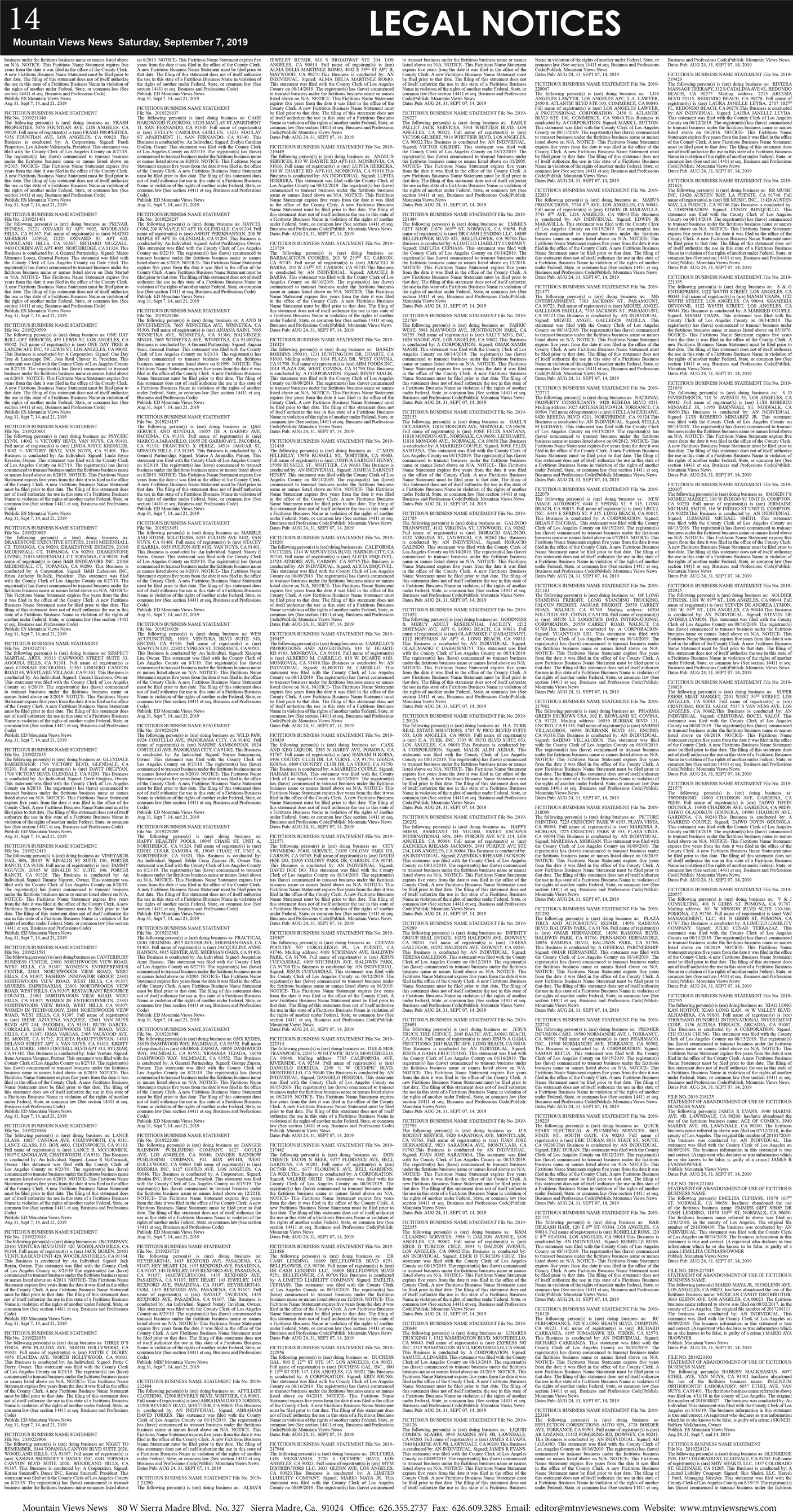 MVNews this week:  Page 14