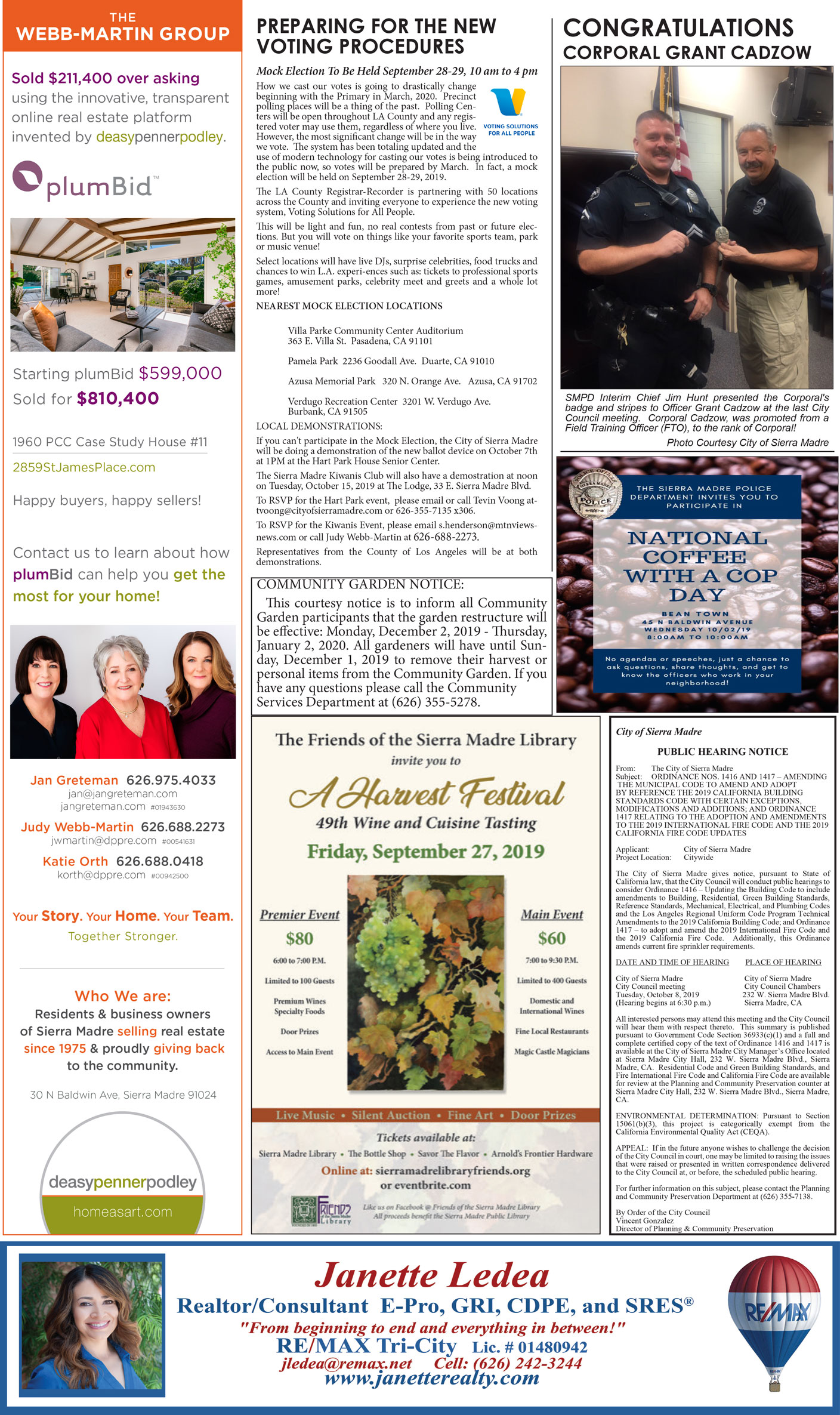 MVNews this week:  Page 1