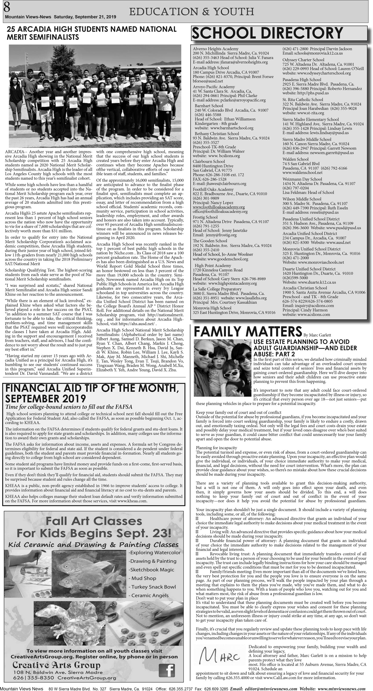 MVNews this week:  Page 8