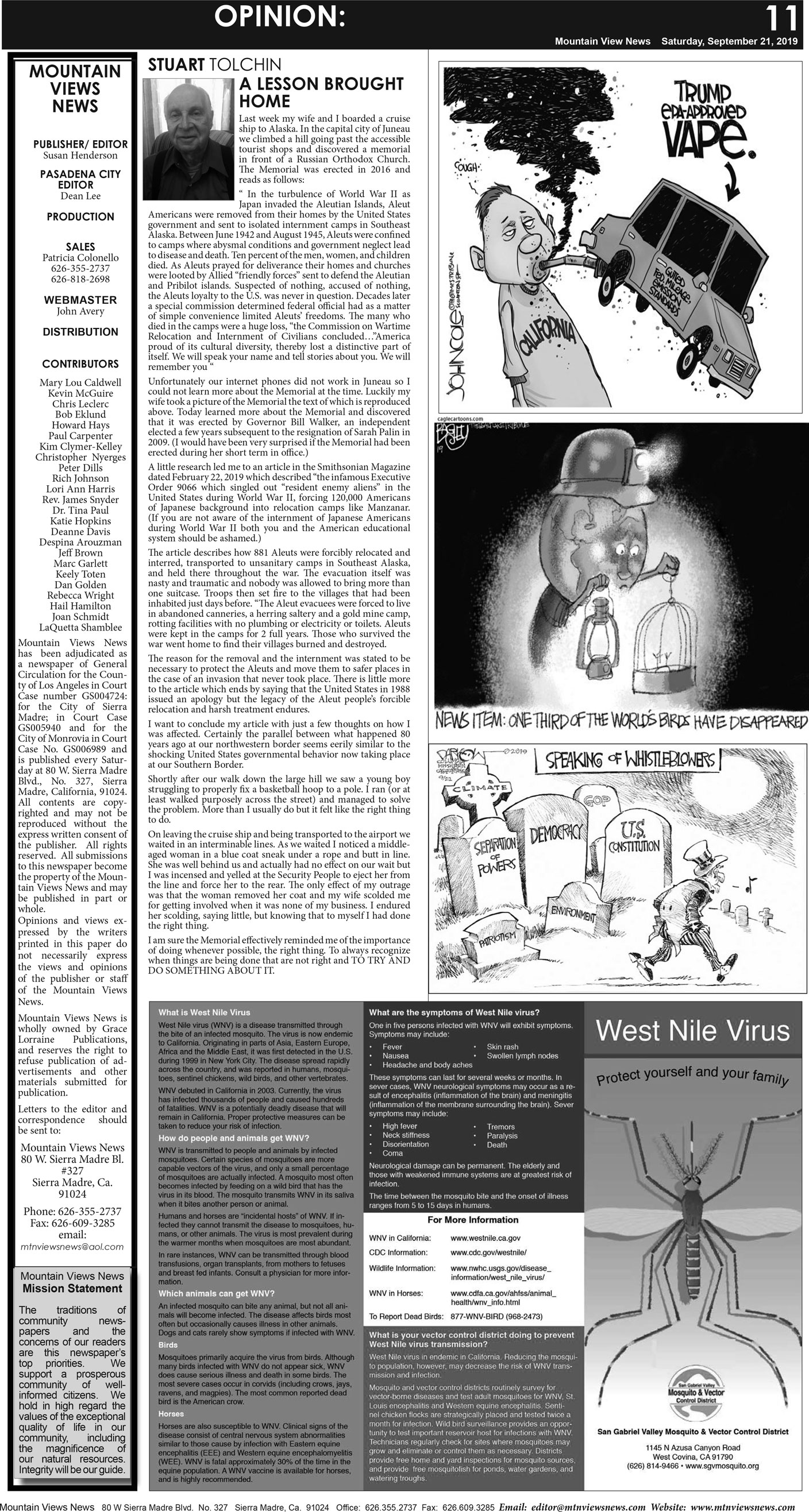 MVNews this week:  Page 11