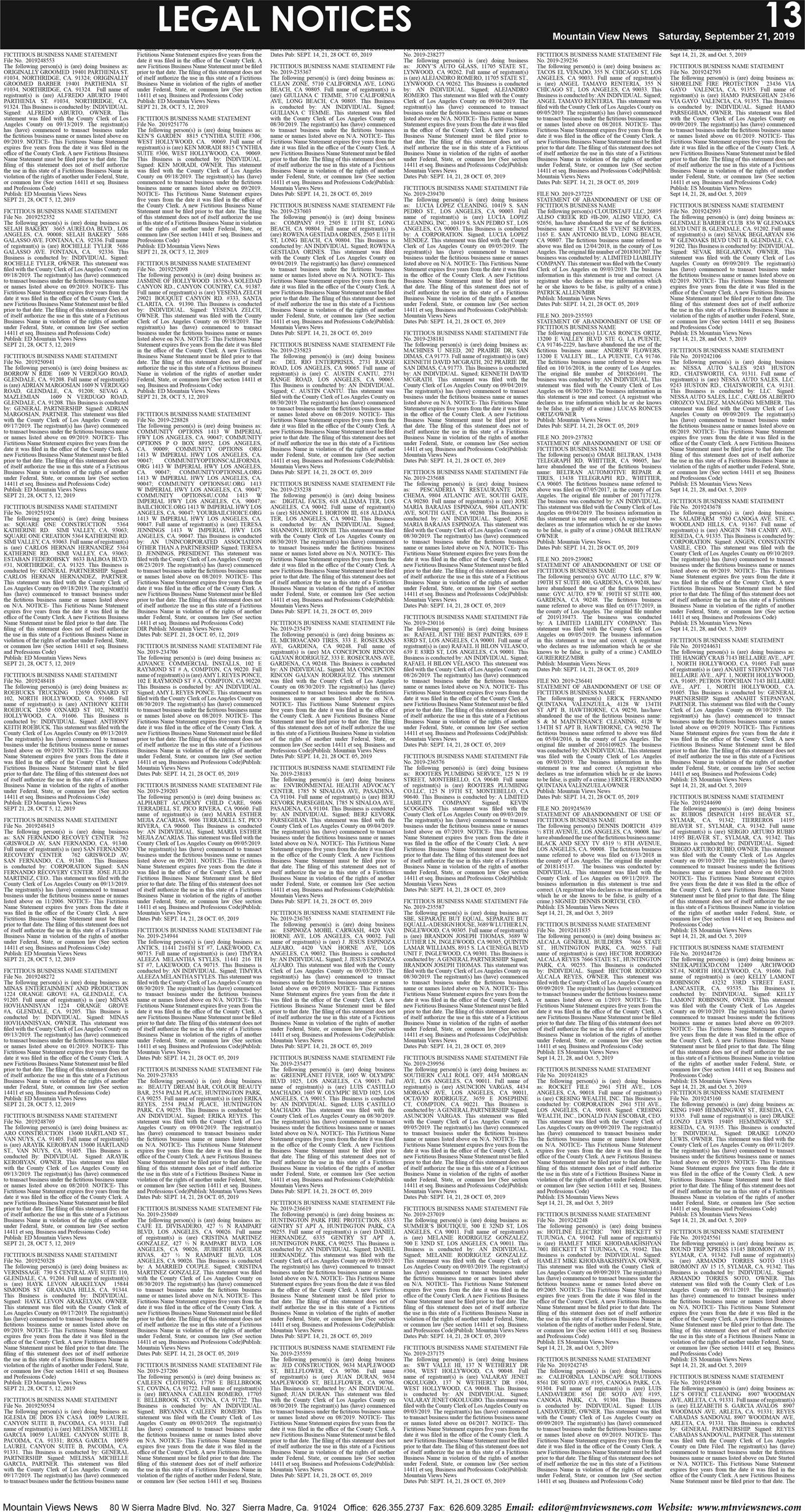 MVNews this week:  Page 13