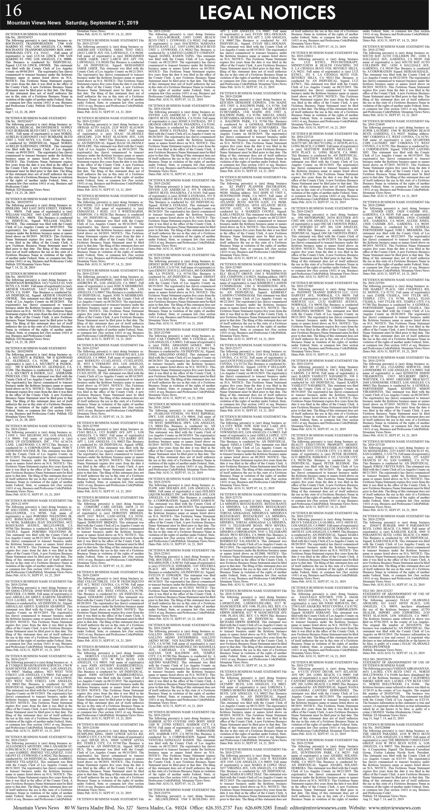 MVNews this week:  Page 16