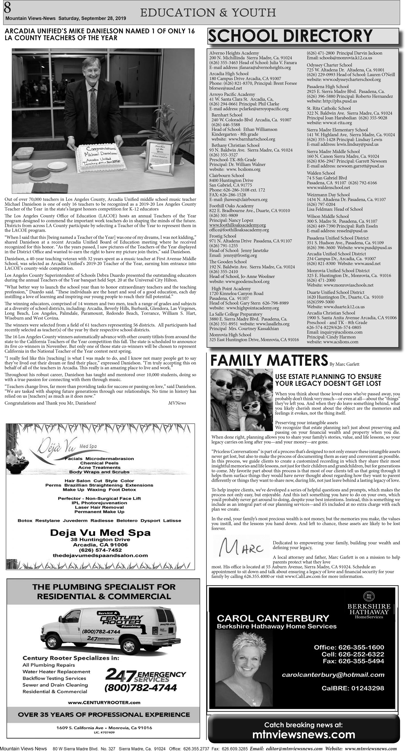 MVNews this week:  Page 8