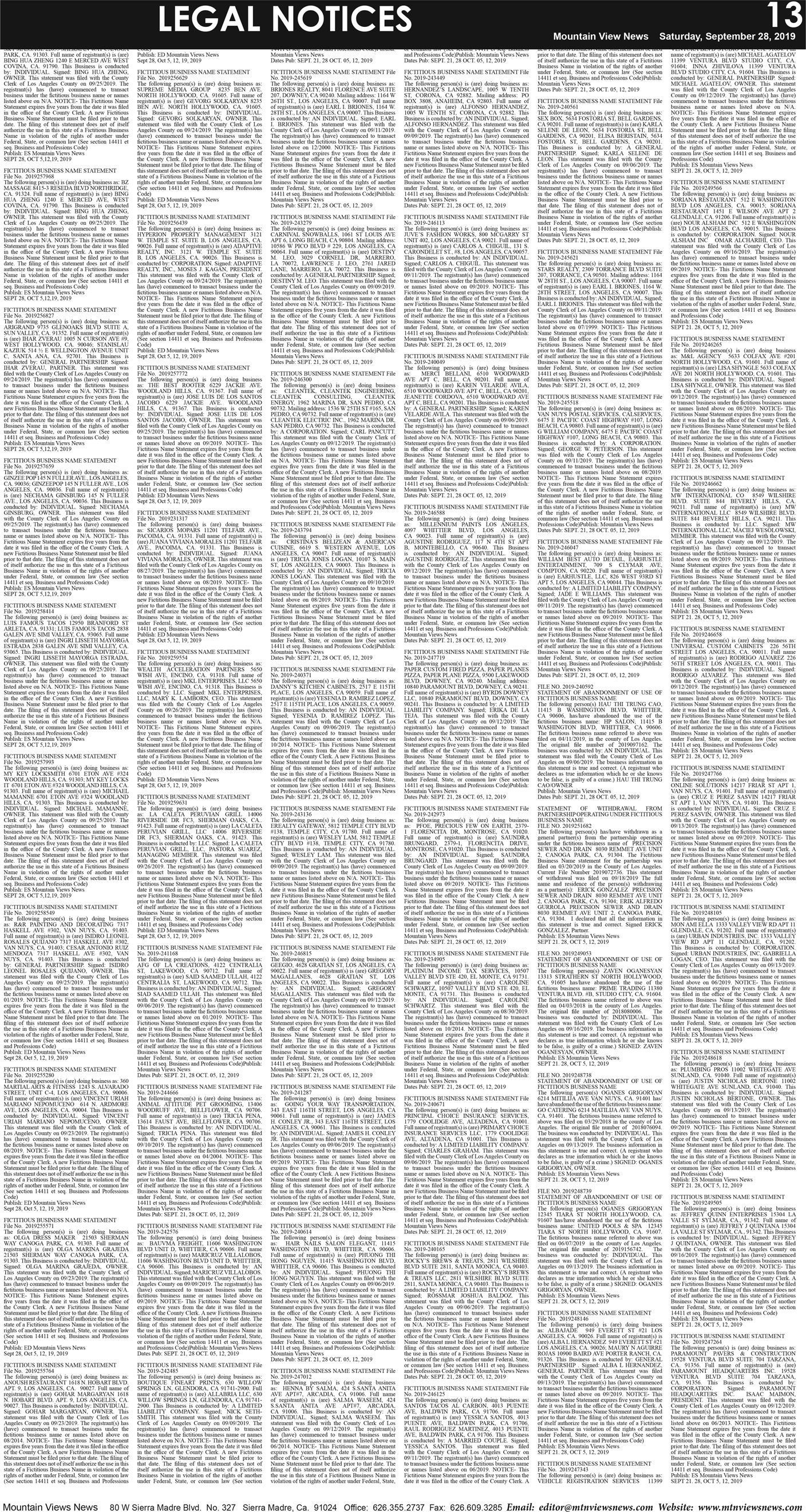 MVNews this week:  Page 13