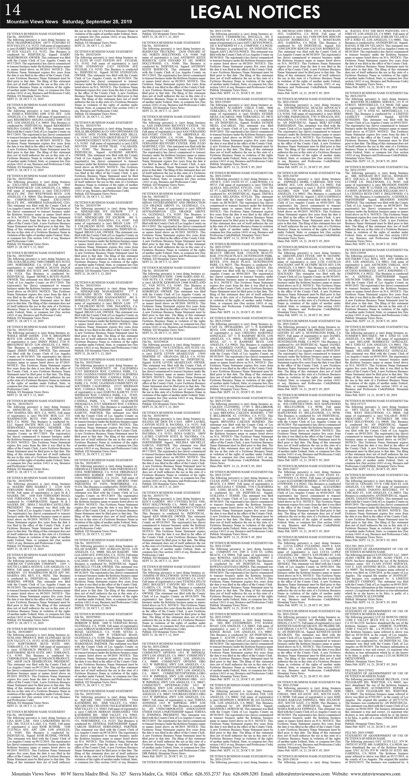 MVNews this week:  Page 14