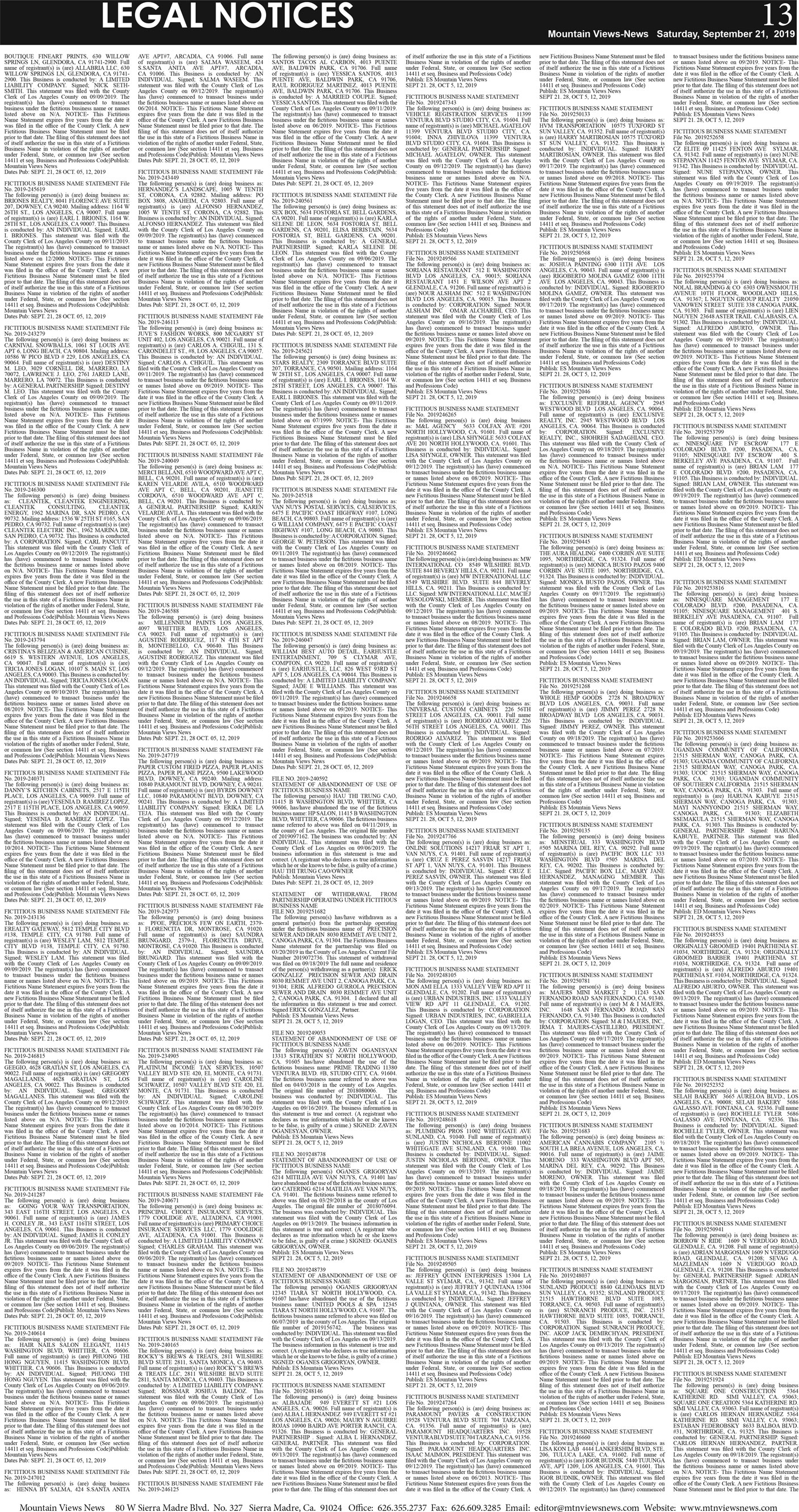 MVNews this week:  Page 13