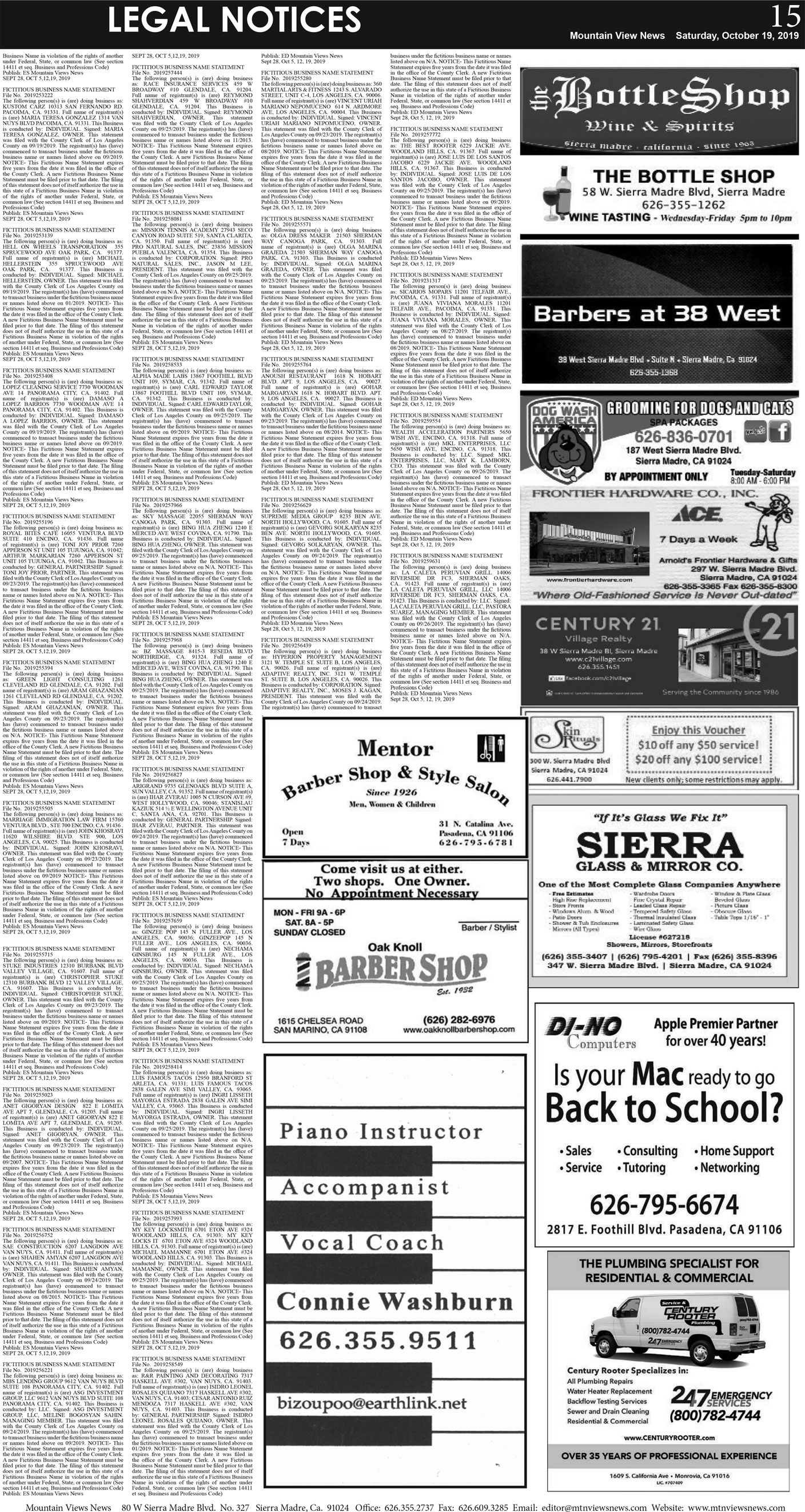 MVNews this week:  Page 15