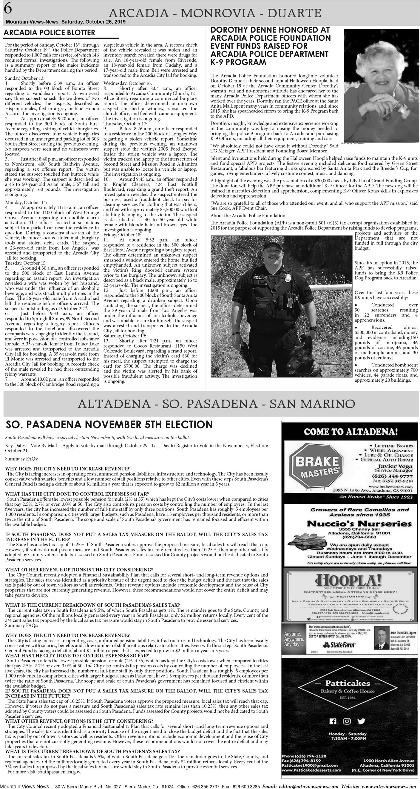 MVNews this week:  Page 6