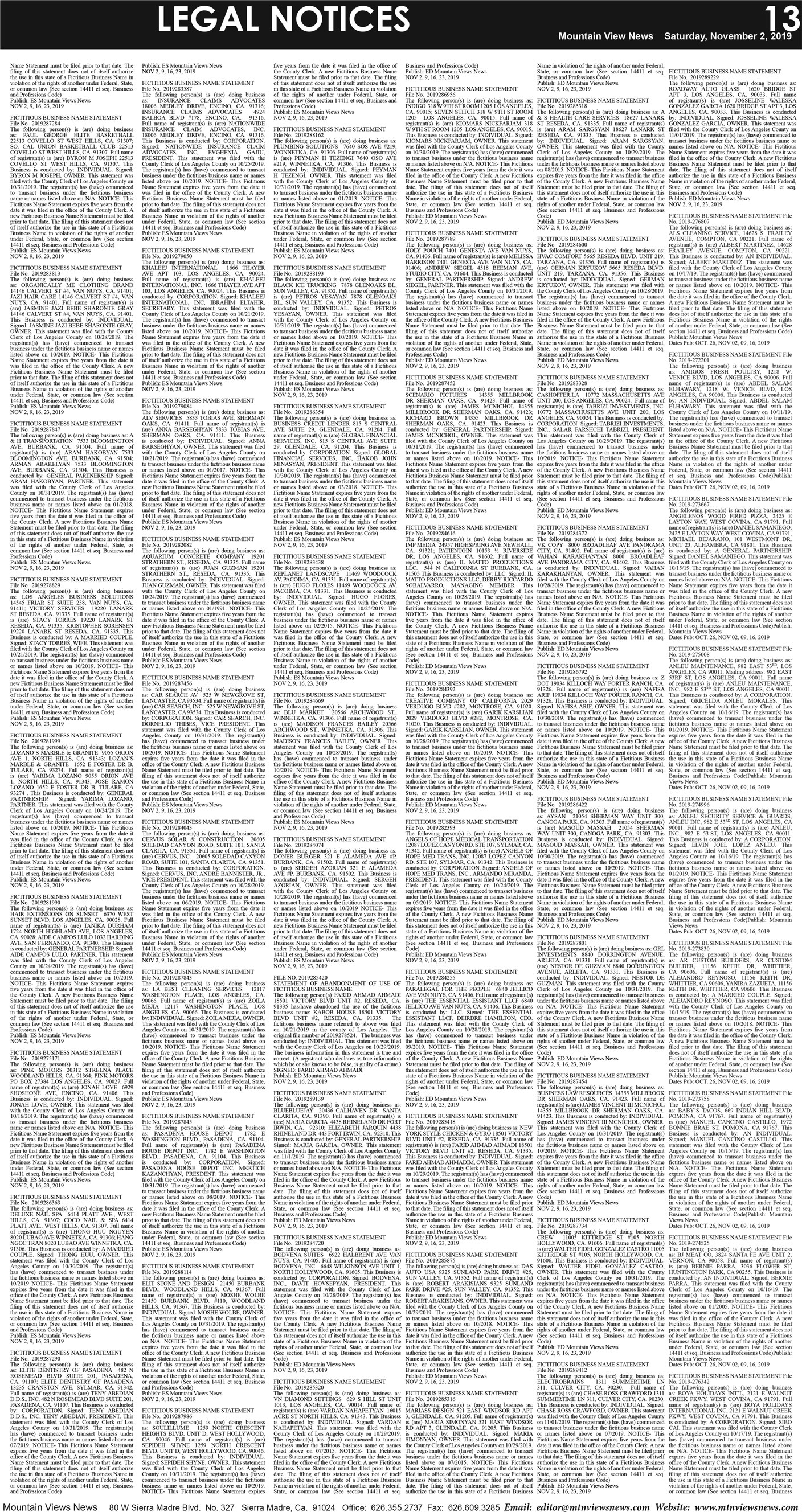 MVNews this week:  Page 13