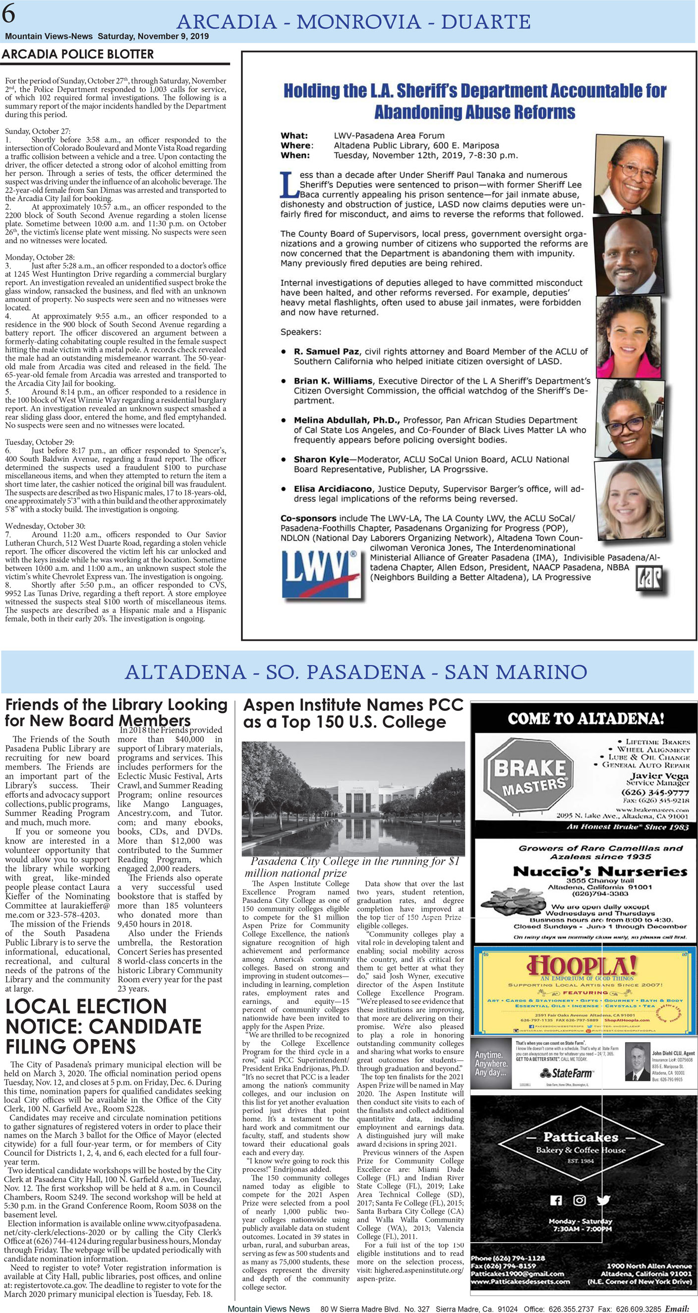 MVNews this week:  Page 6