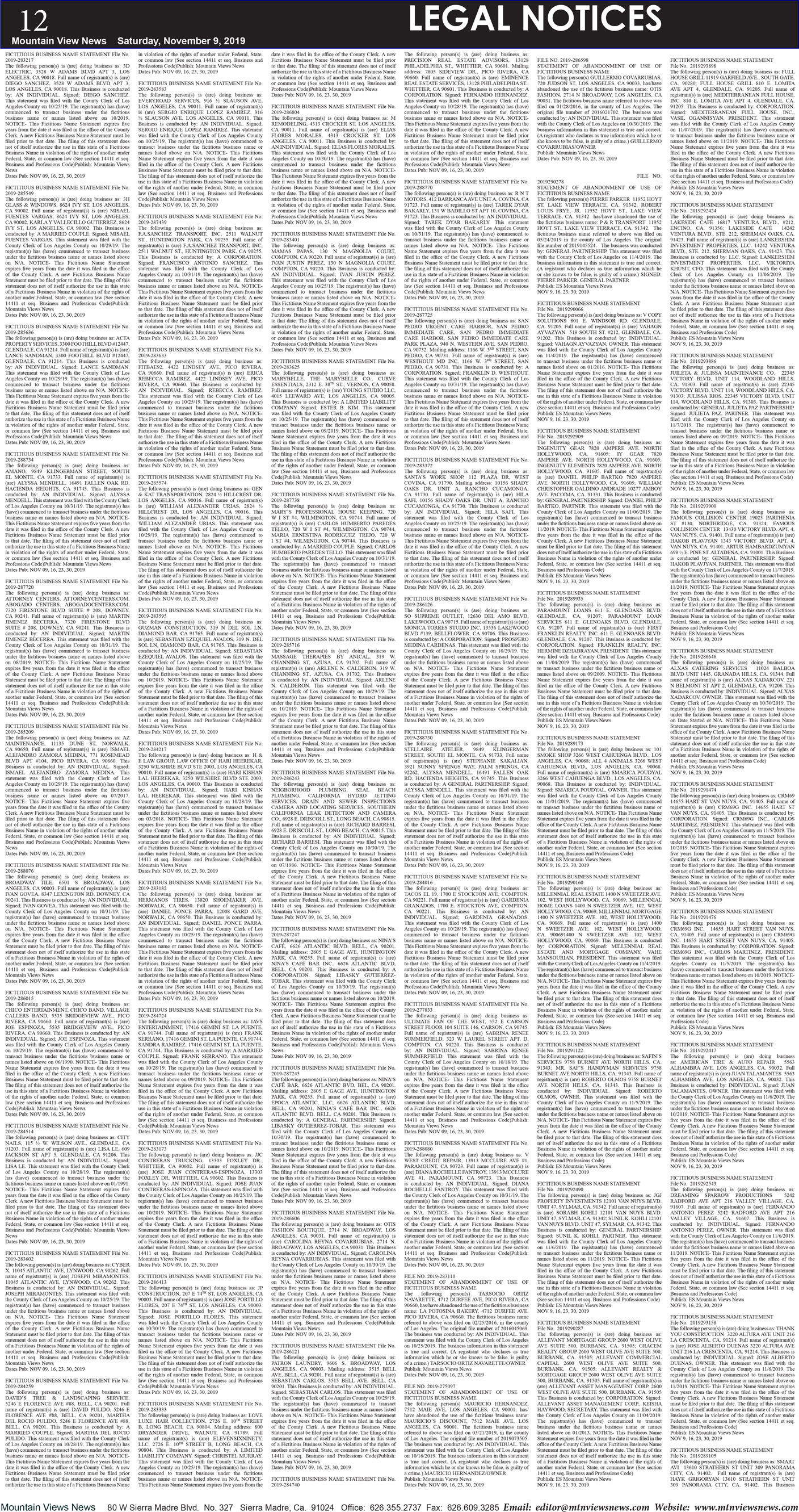 MVNews this week:  Page 12