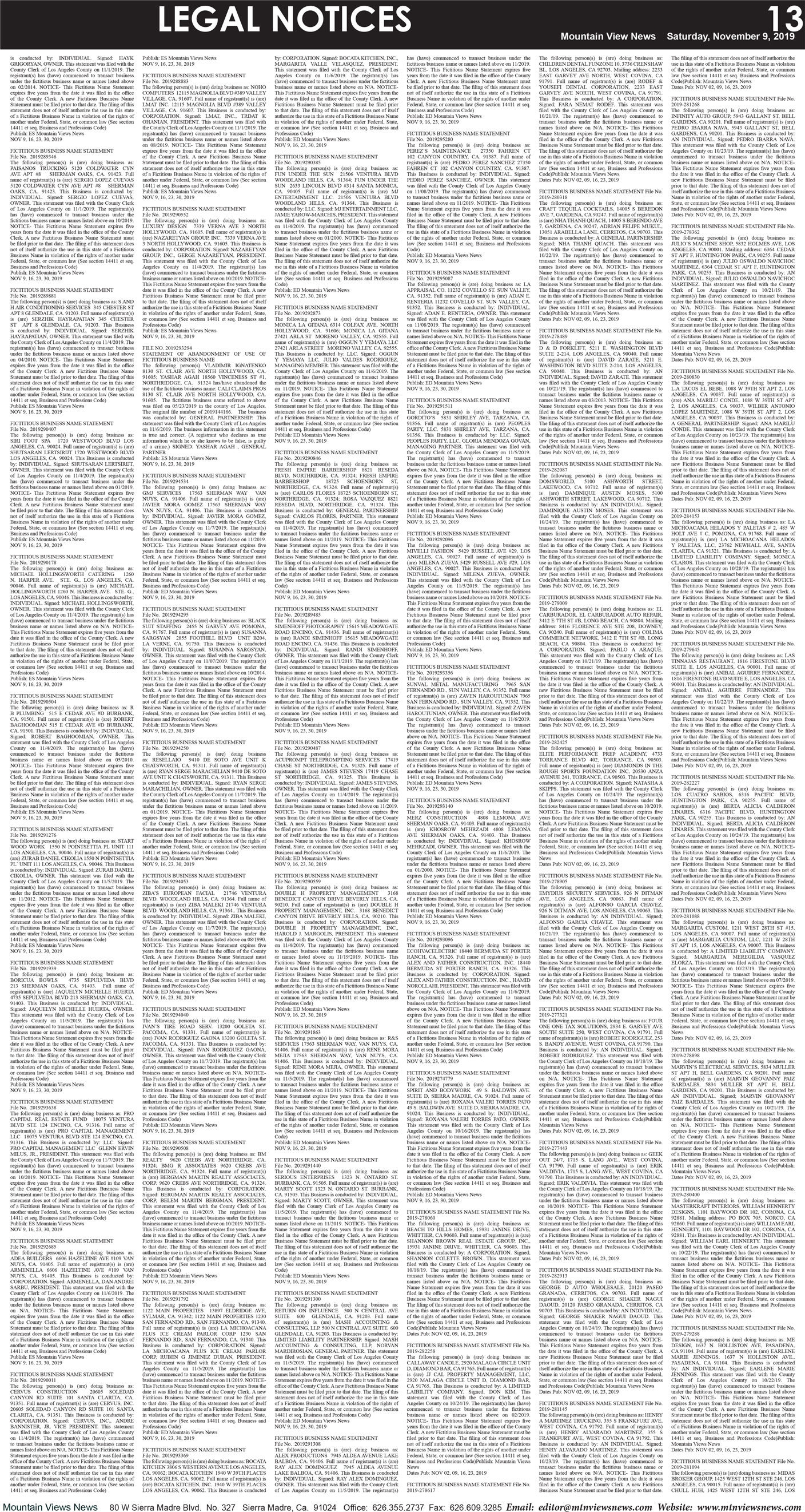 MVNews this week:  Page 13