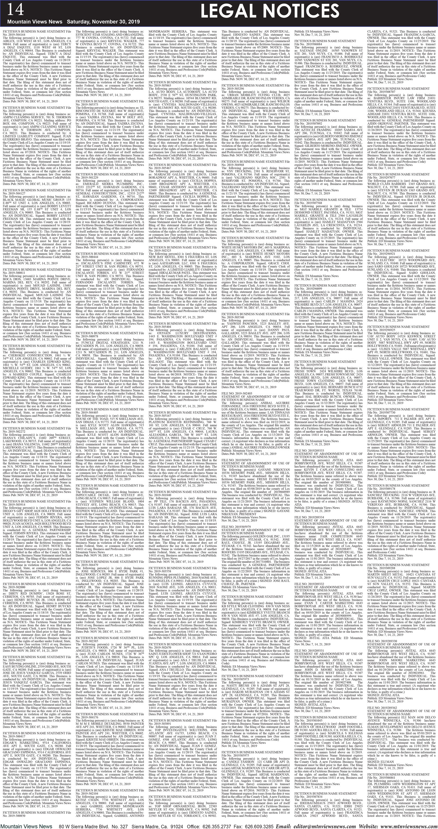 MVNews this week:  Page 14