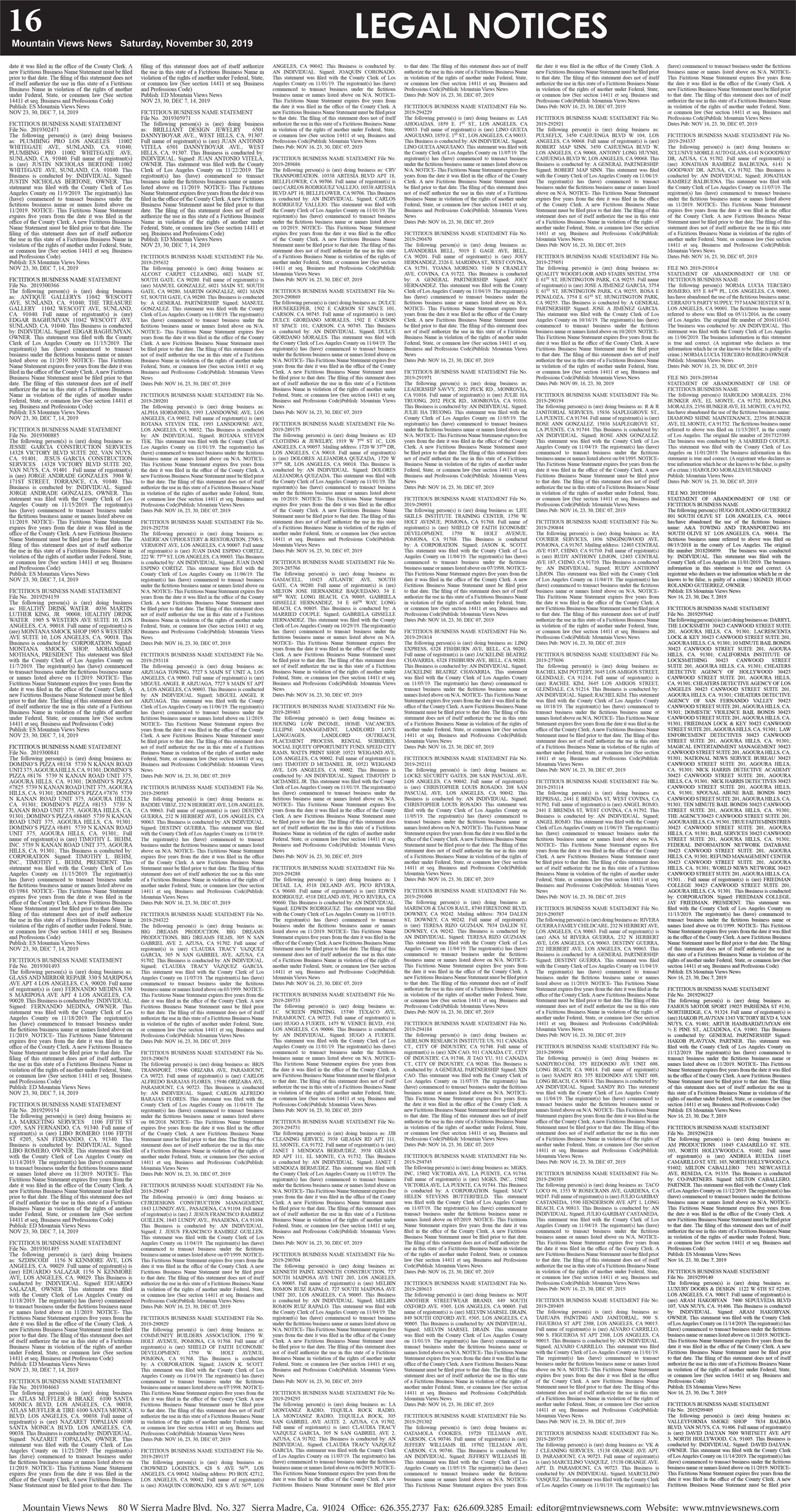 MVNews this week:  Page 16