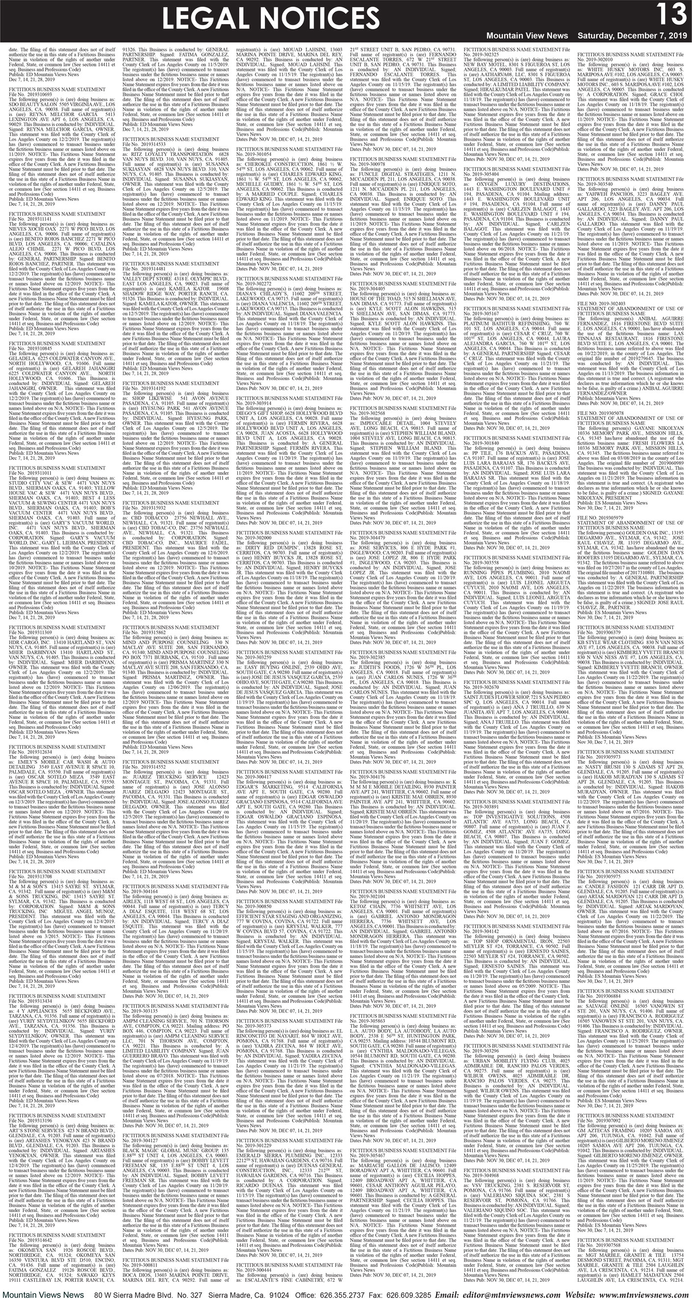 MVNews this week:  Page 13