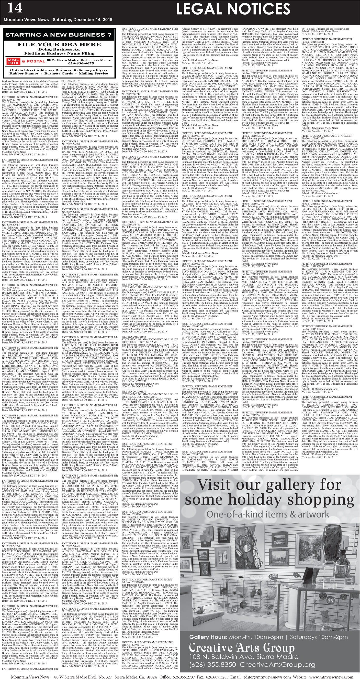 MVNews this week:  Page 14