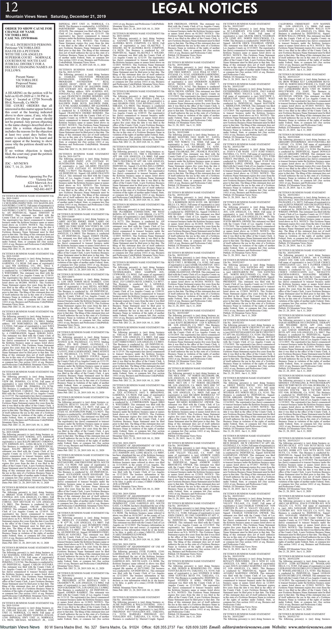 MVNews this week:  Page 12