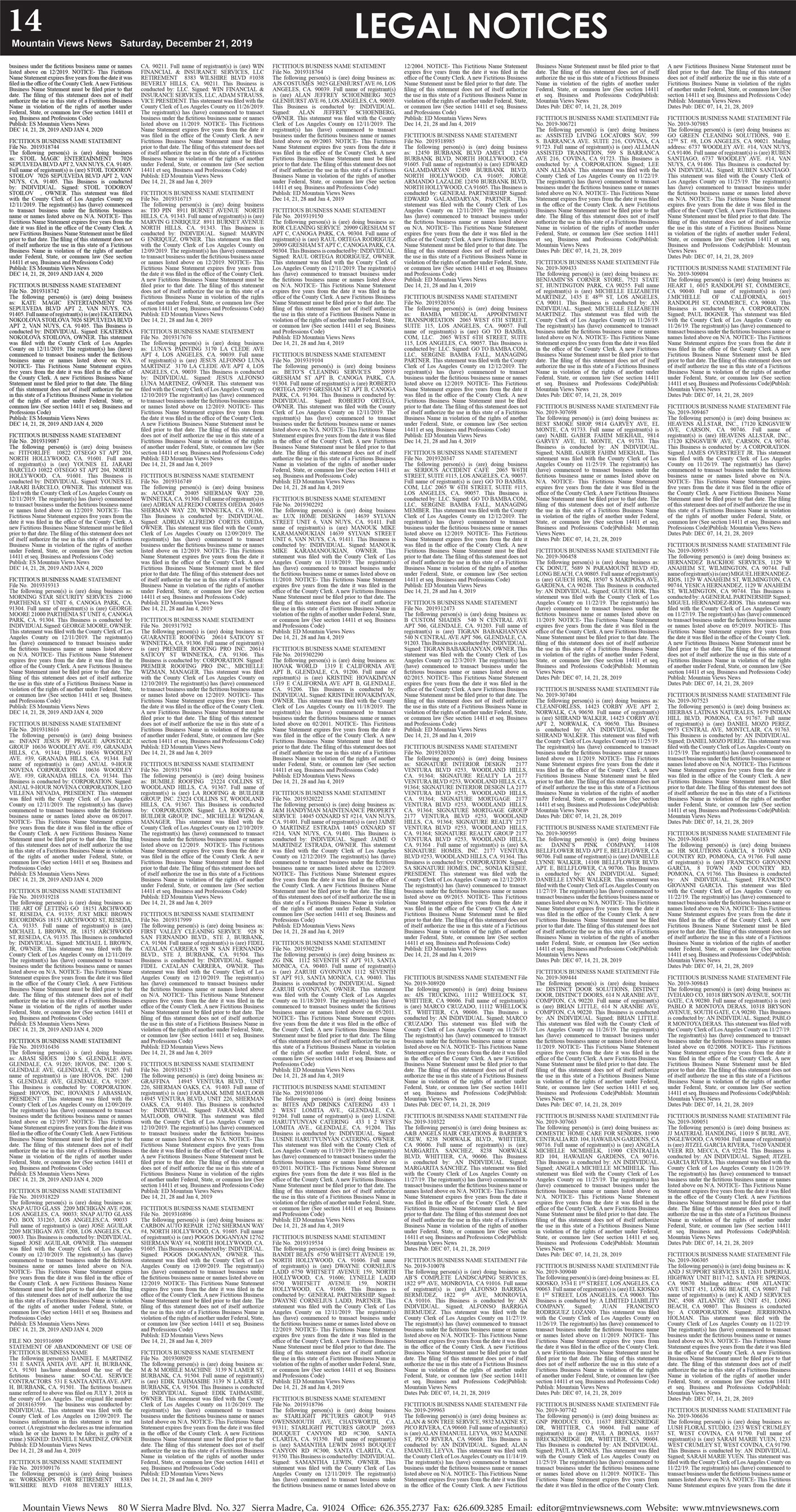 MVNews this week:  Page 14