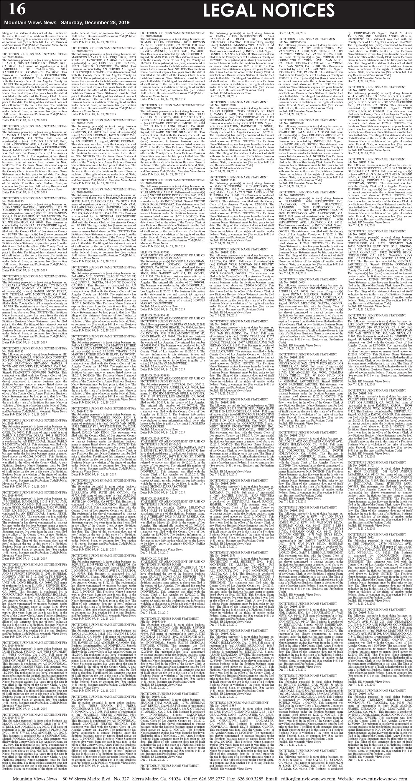 MVNews this week:  Page 16