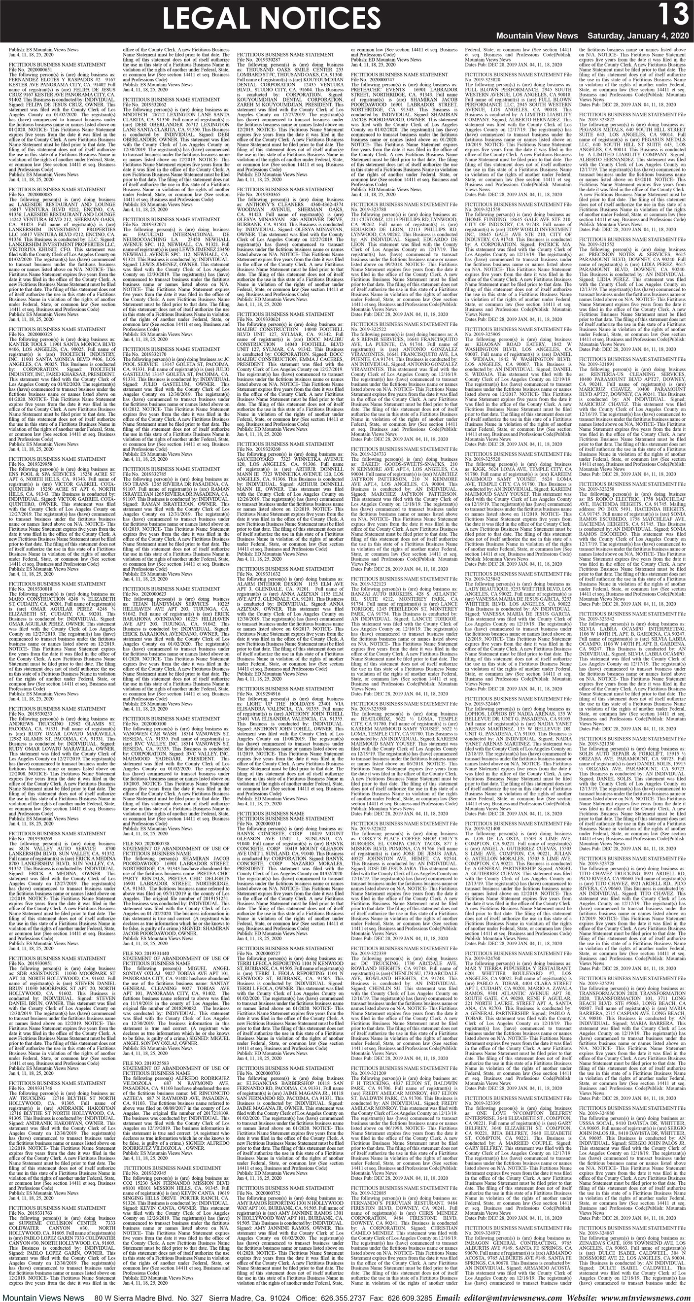 MVNews this week:  Page 13