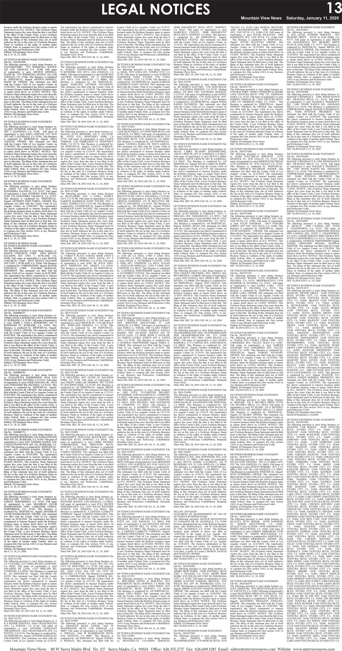 MVNews this week:  Page 13