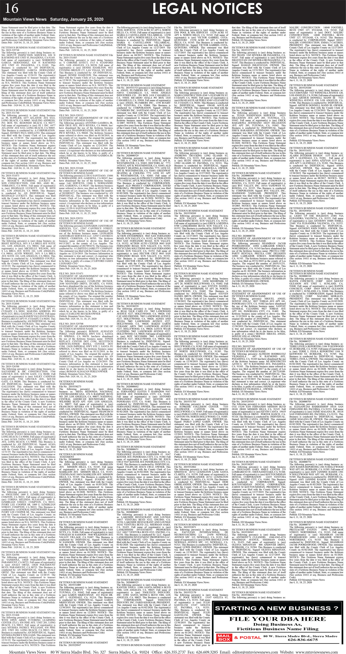 MVNews this week:  Page 16