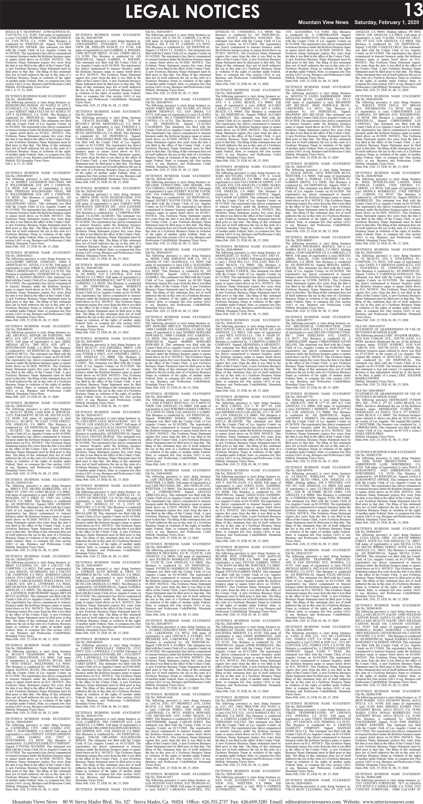 MVNews this week:  Page 13