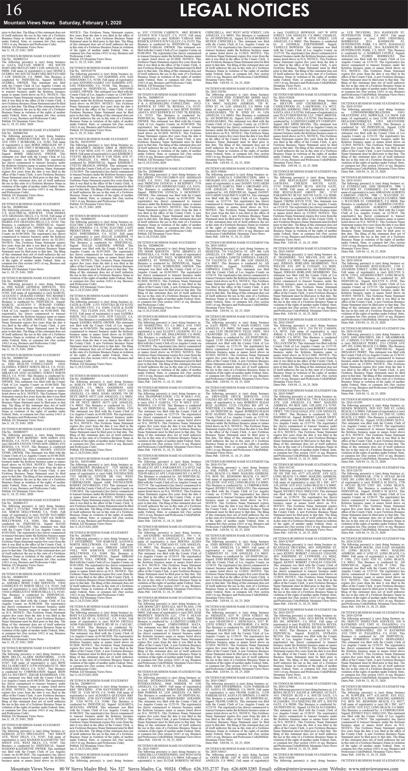 MVNews this week:  Page 16