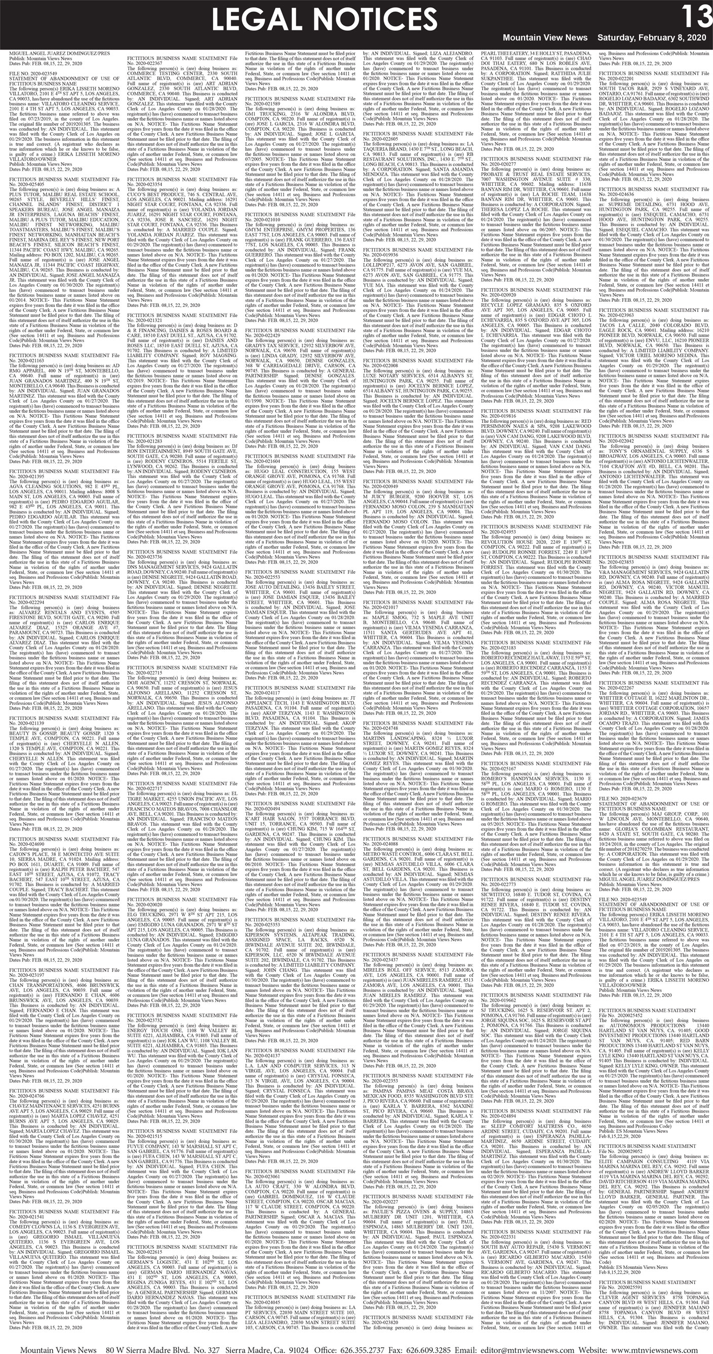 MVNews this week:  Page 13