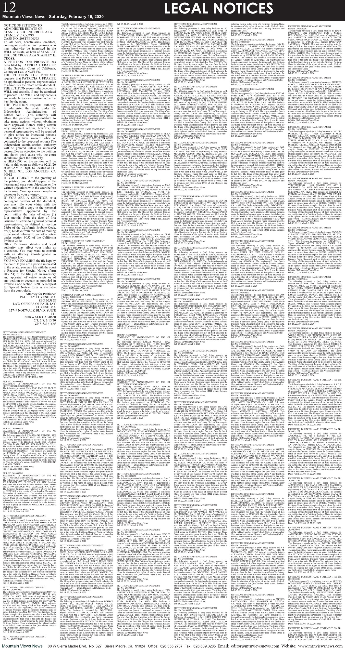 MVNews this week:  Page 12