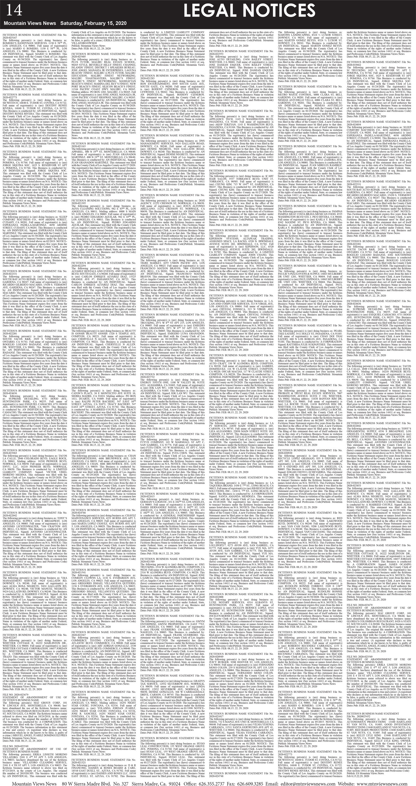 MVNews this week:  Page 14