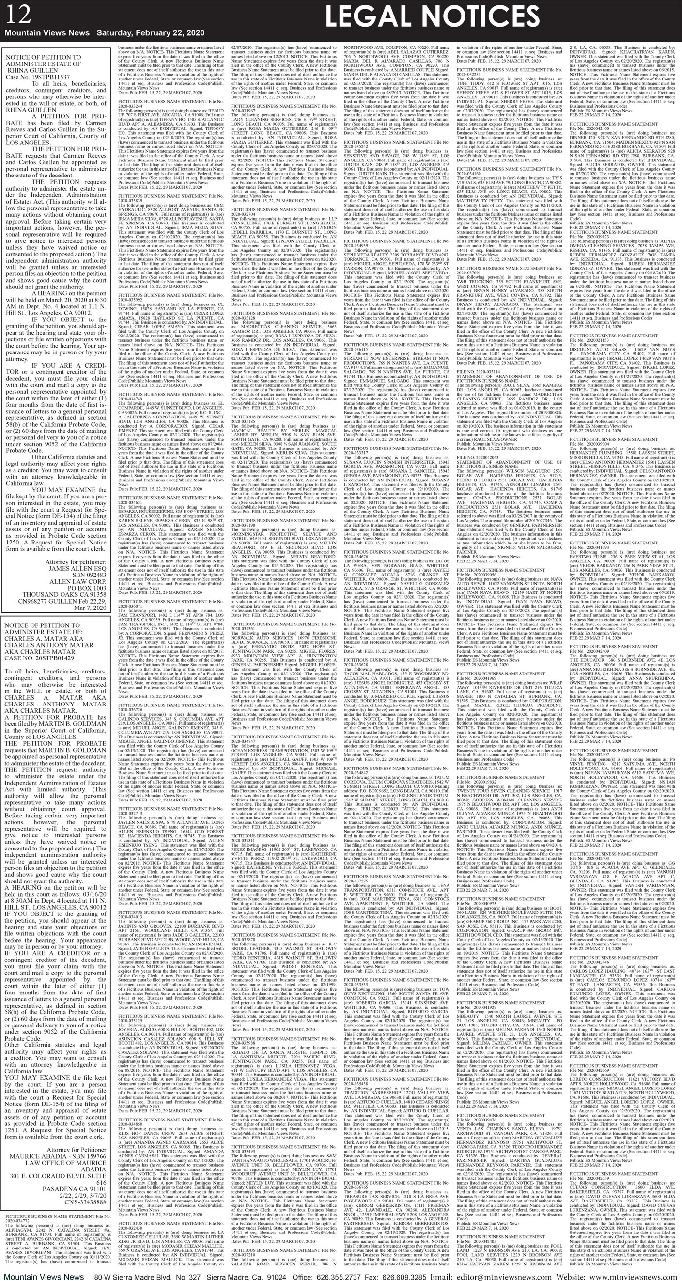 MVNews this week:  Page 12