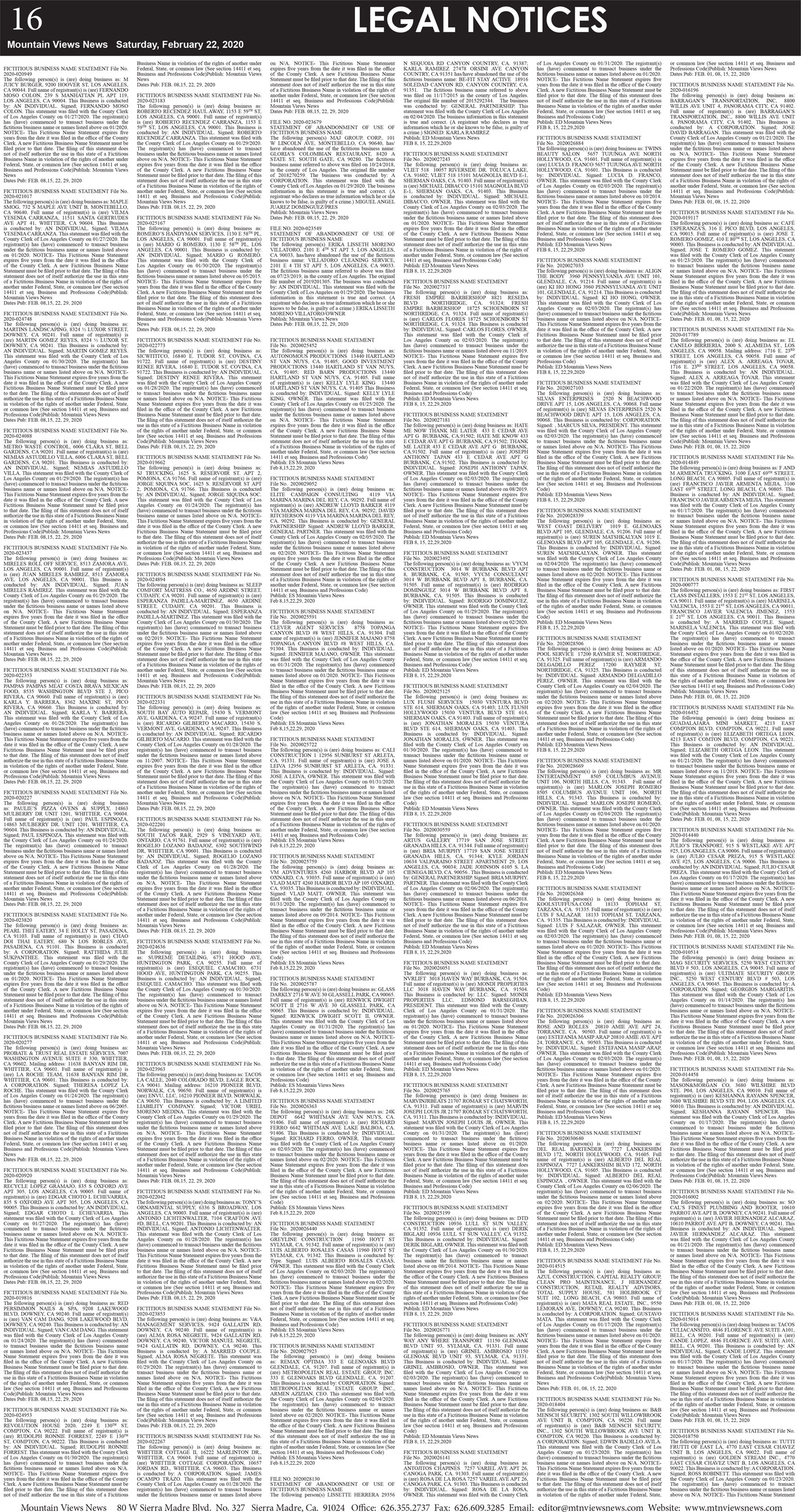 MVNews this week:  Page 16