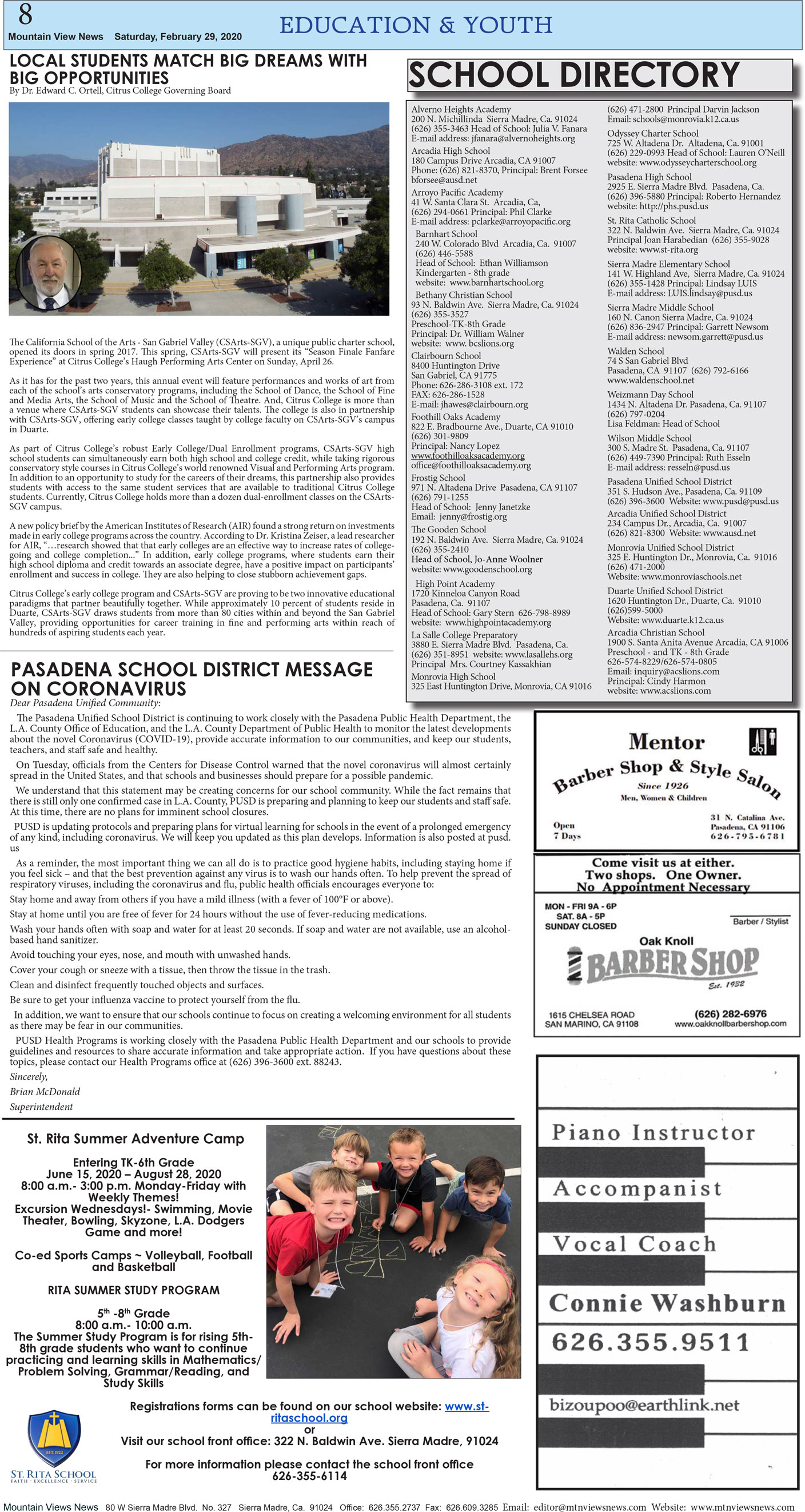 MVNews this week:  Page 8