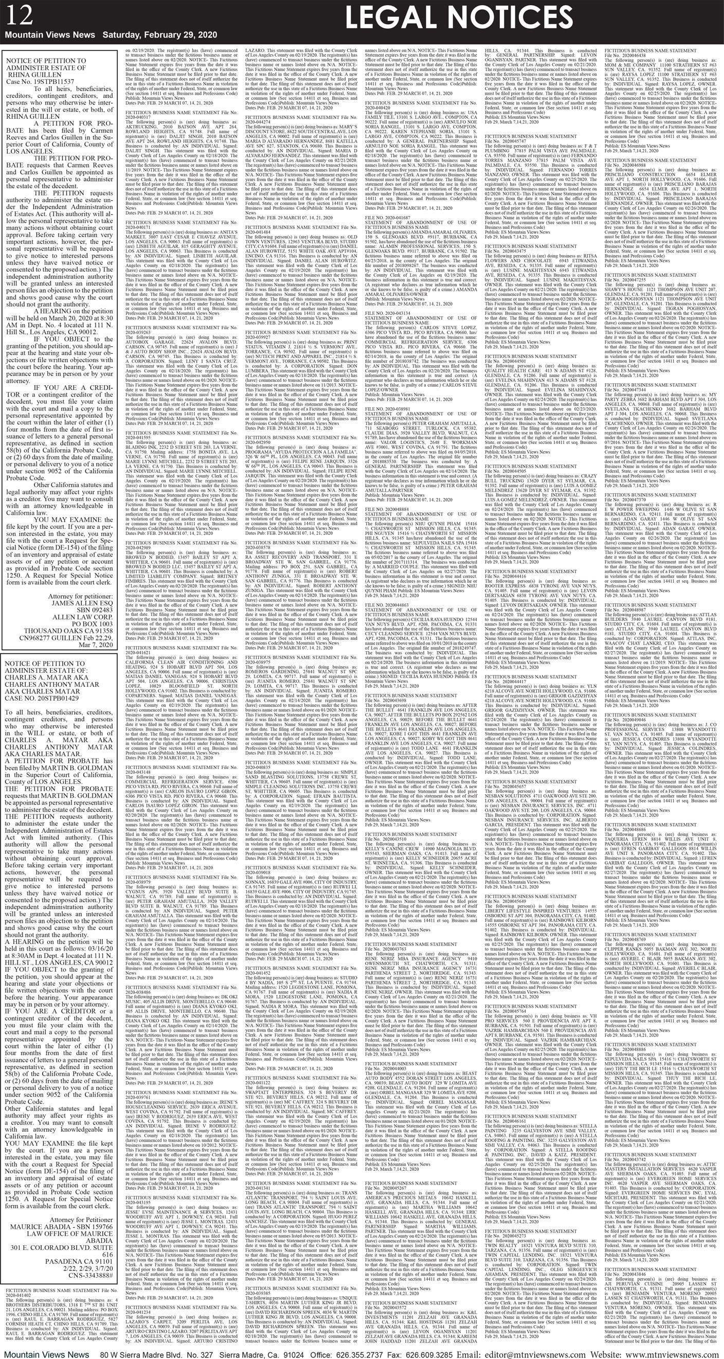 MVNews this week:  Page 12