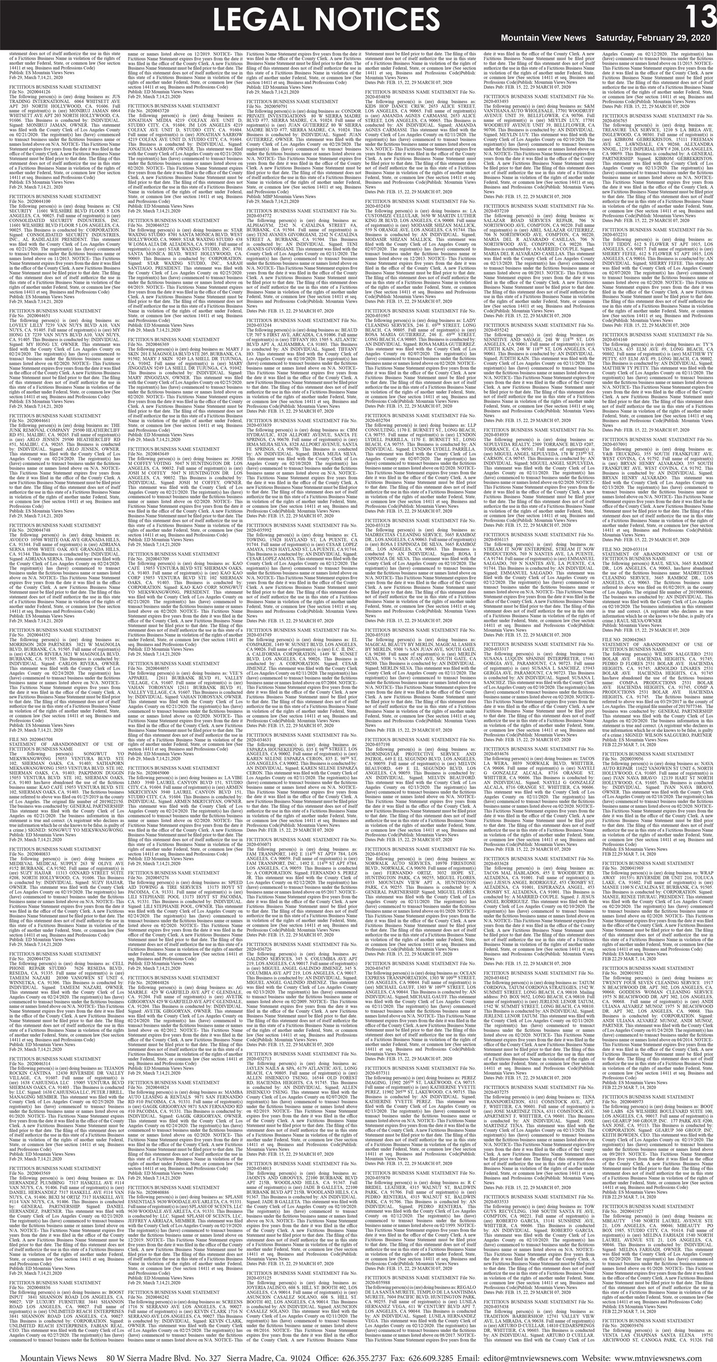 MVNews this week:  Page 13