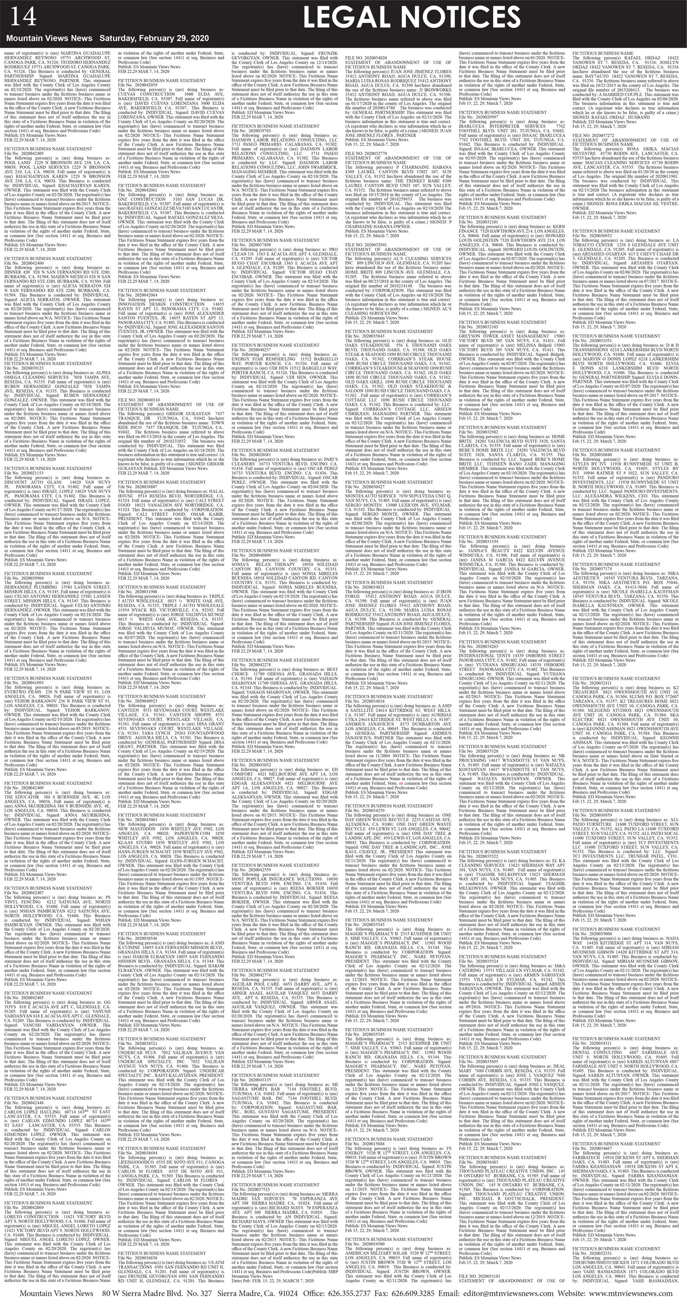 MVNews this week:  Page 14