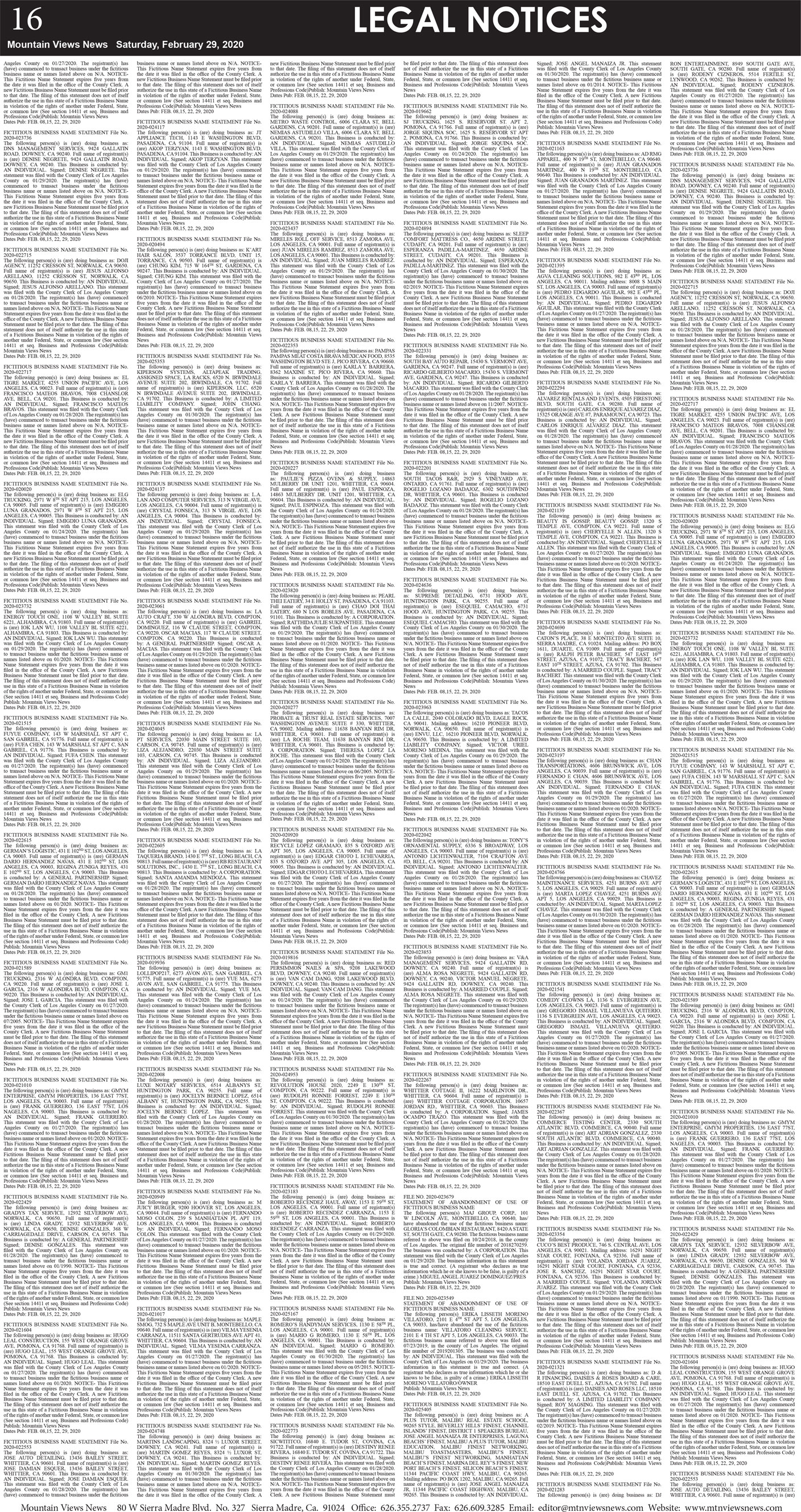 MVNews this week:  Page 16