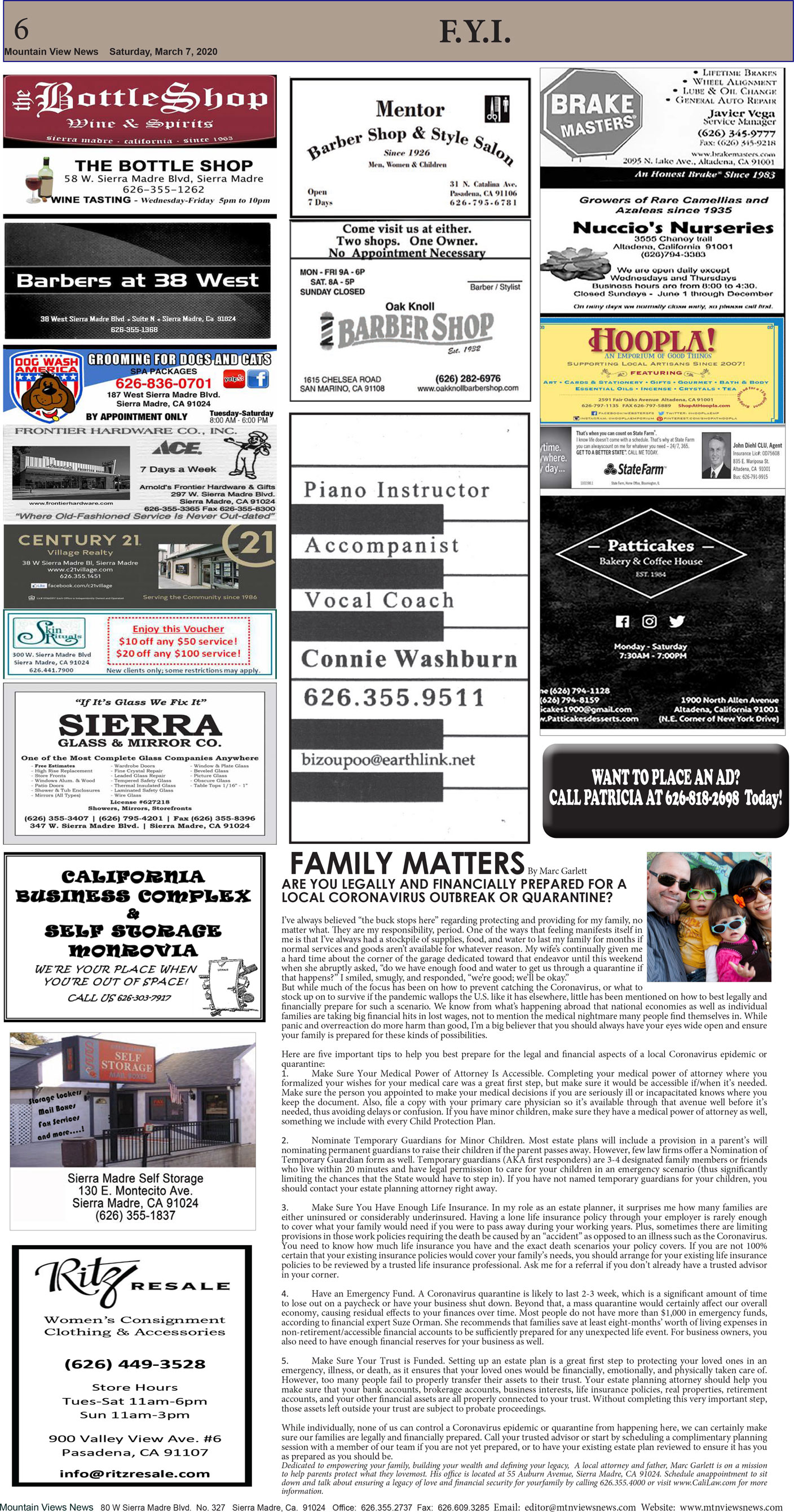 MVNews this week:  Page 6