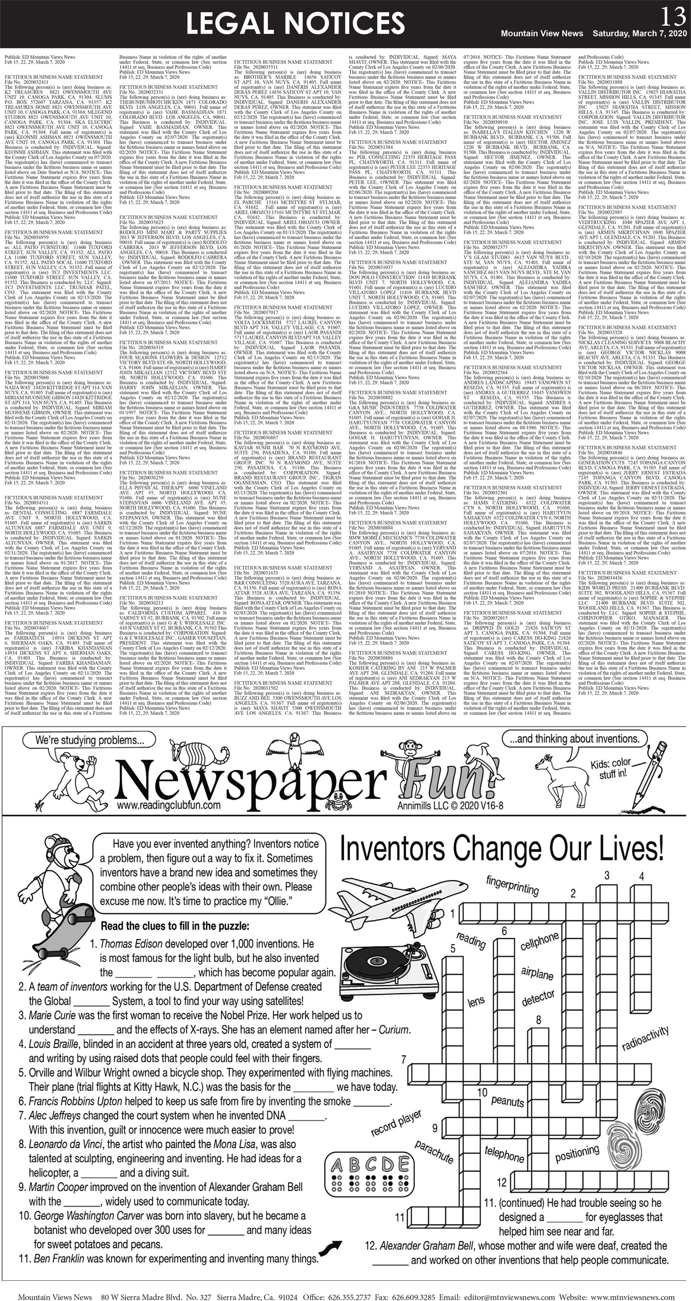 MVNews this week:  Page 13