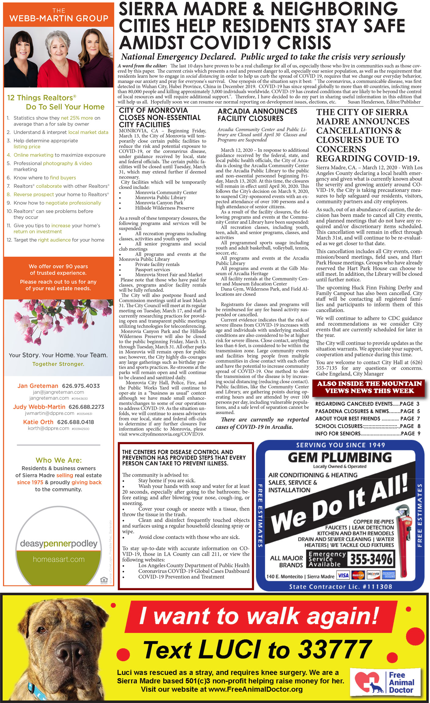 MVNews this week:  Page 1