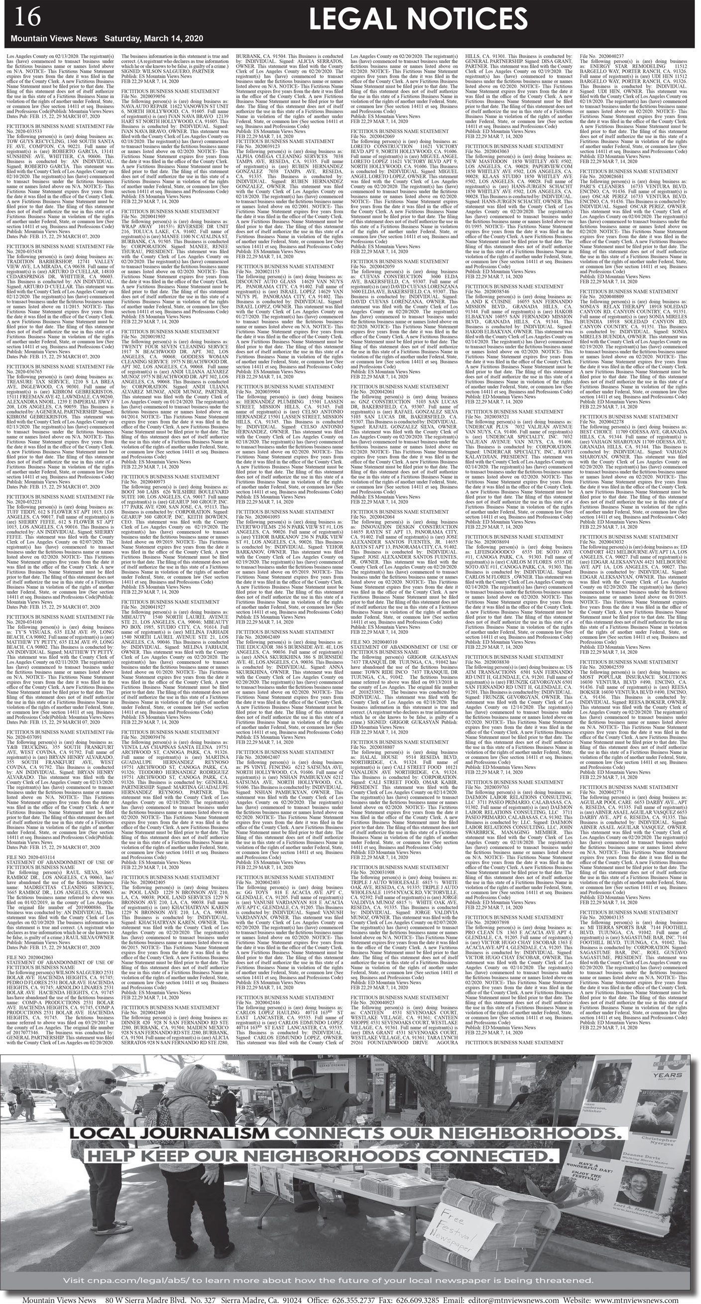 MVNews this week:  Page 16