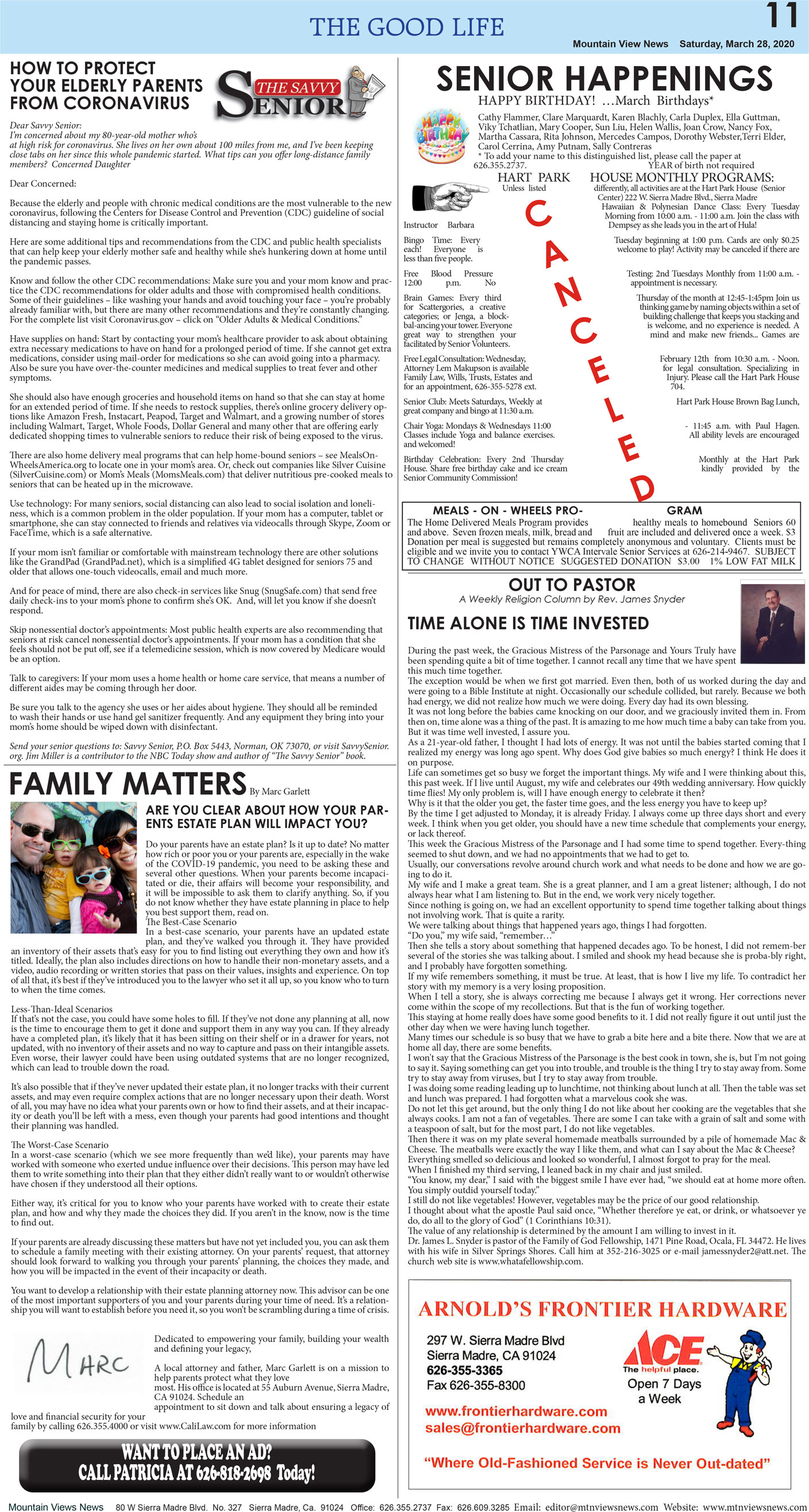 MVNews this week:  Page 11